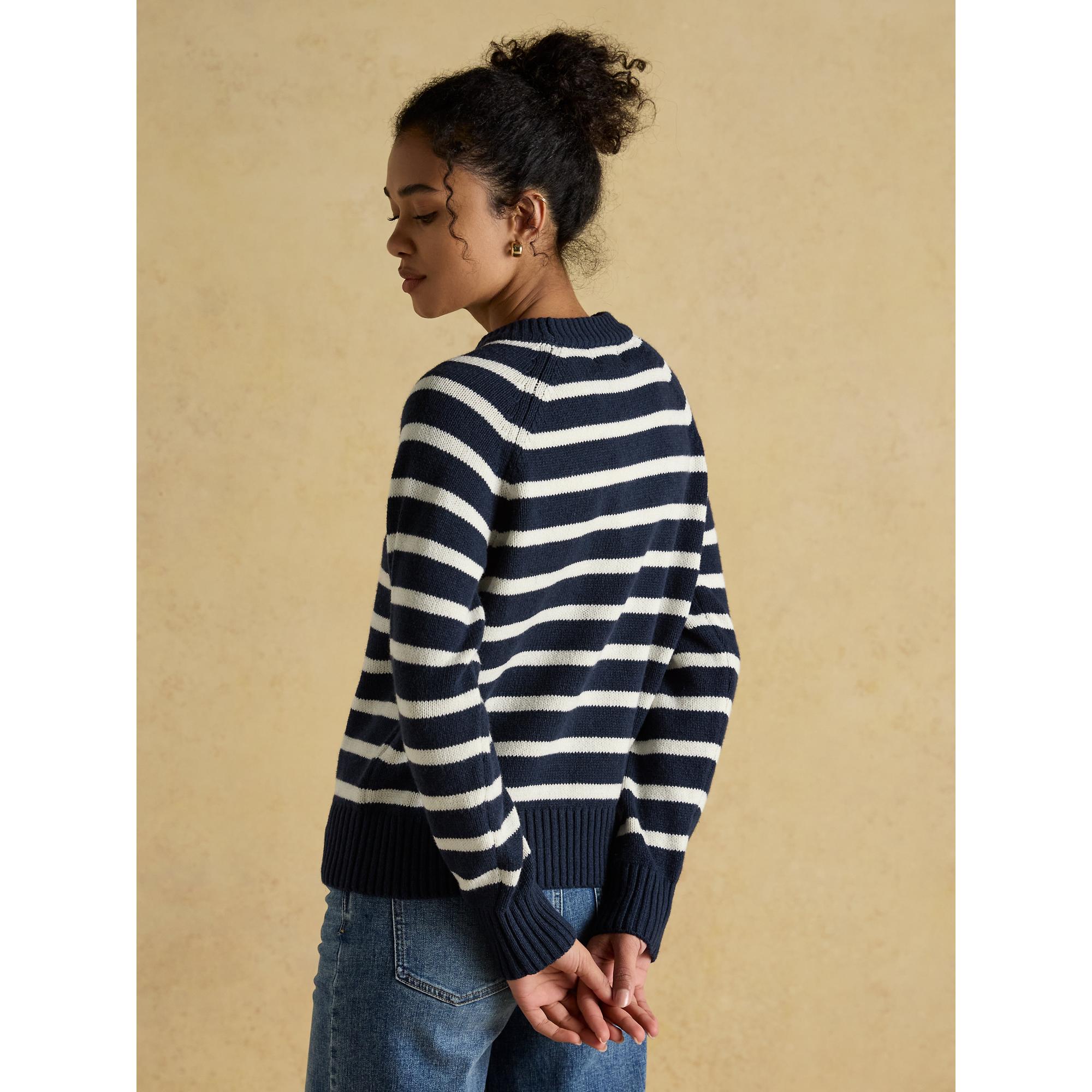 Product image 3 of 6 of Joules Women's Renard Jonty Intarsia Knit Jumper - Navy