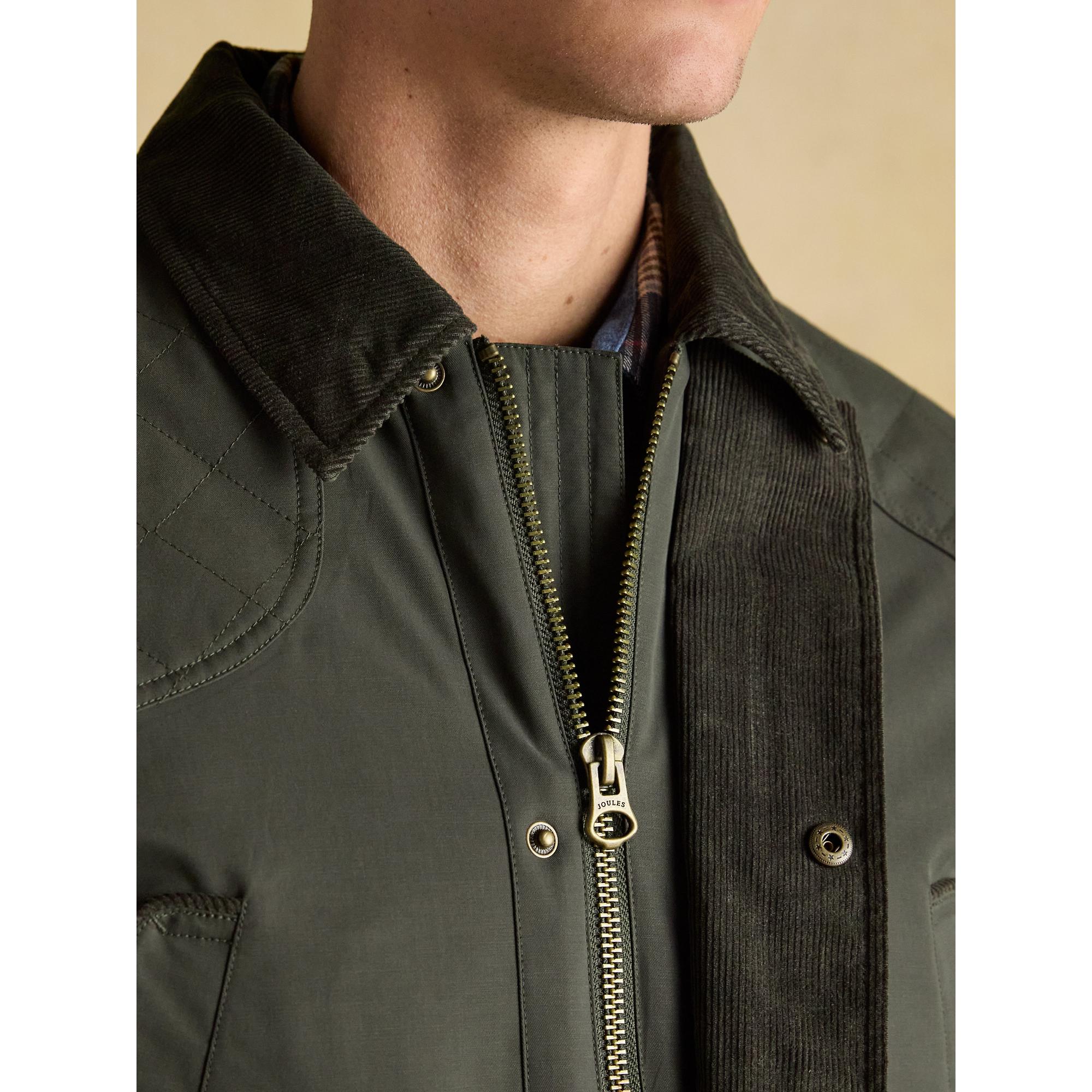 Product image 5 of 13 of Joules Men's Farleigh Waterproof Midweight Country Coat - Green