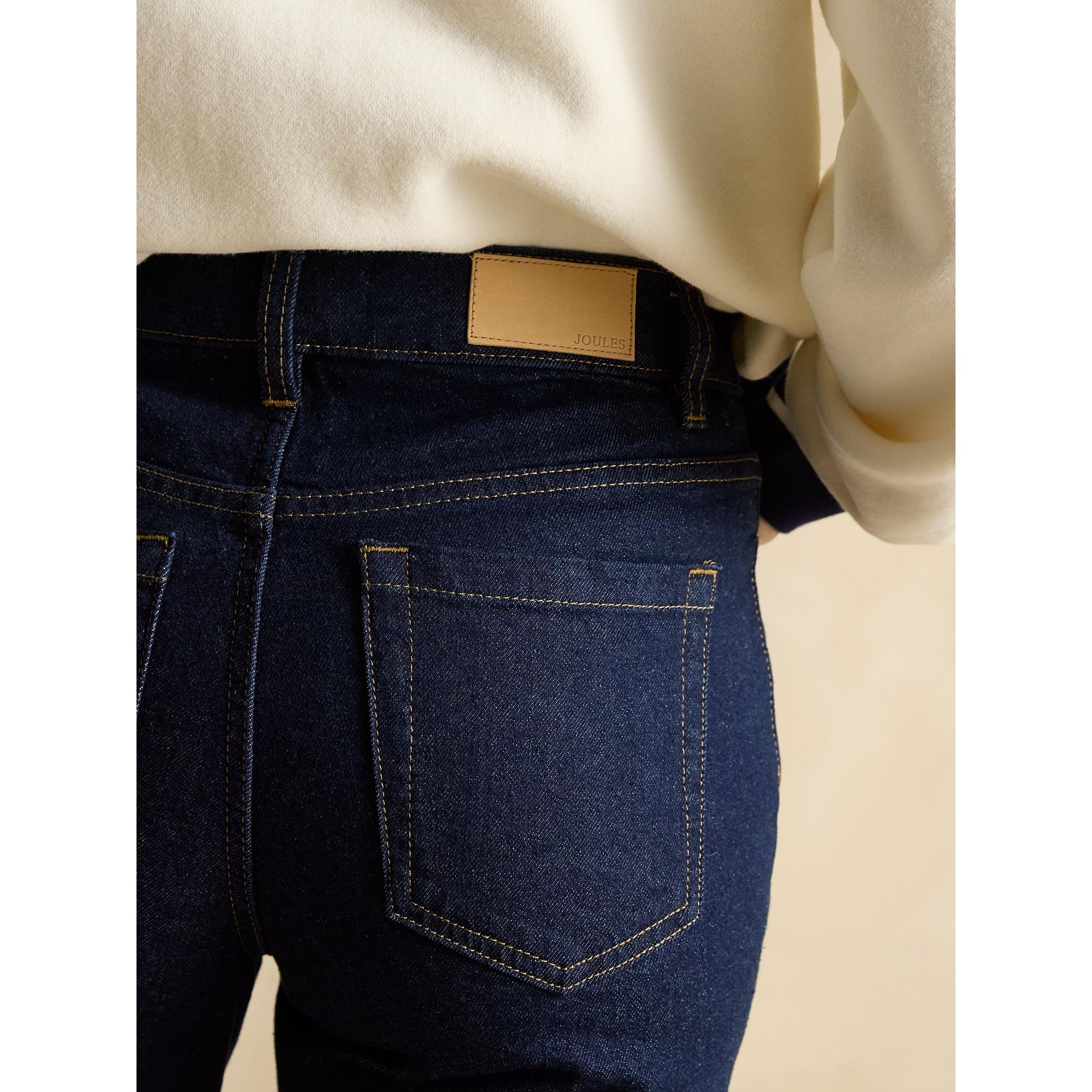 Product image 5 of 9 of Joules Women's Slim Straight Mid Rise Jeans - Rinse Wash