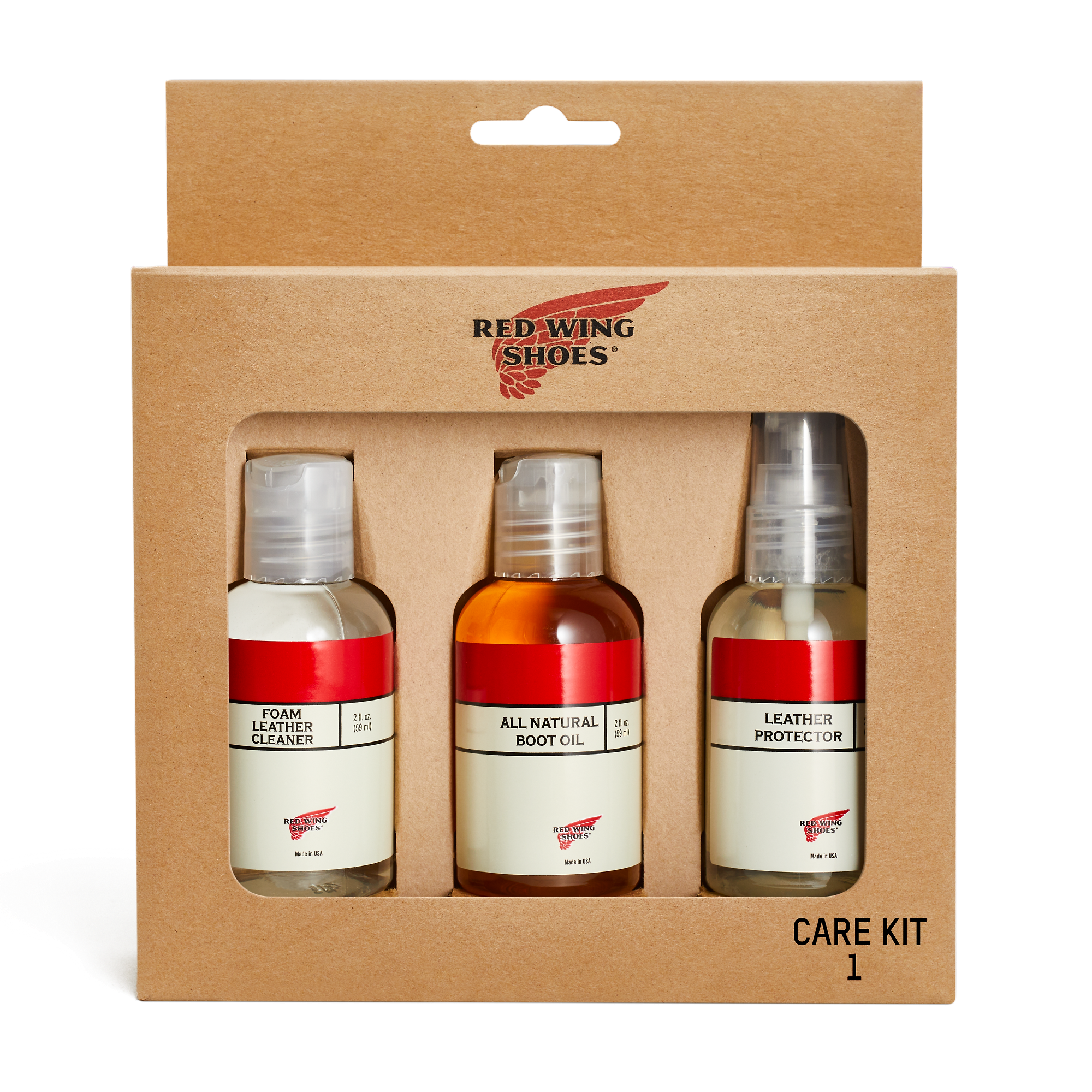 Product image 1 of 1 of Red Wing Mini Care Kit #1 - Oil-Tanned Leathers - Style 98017