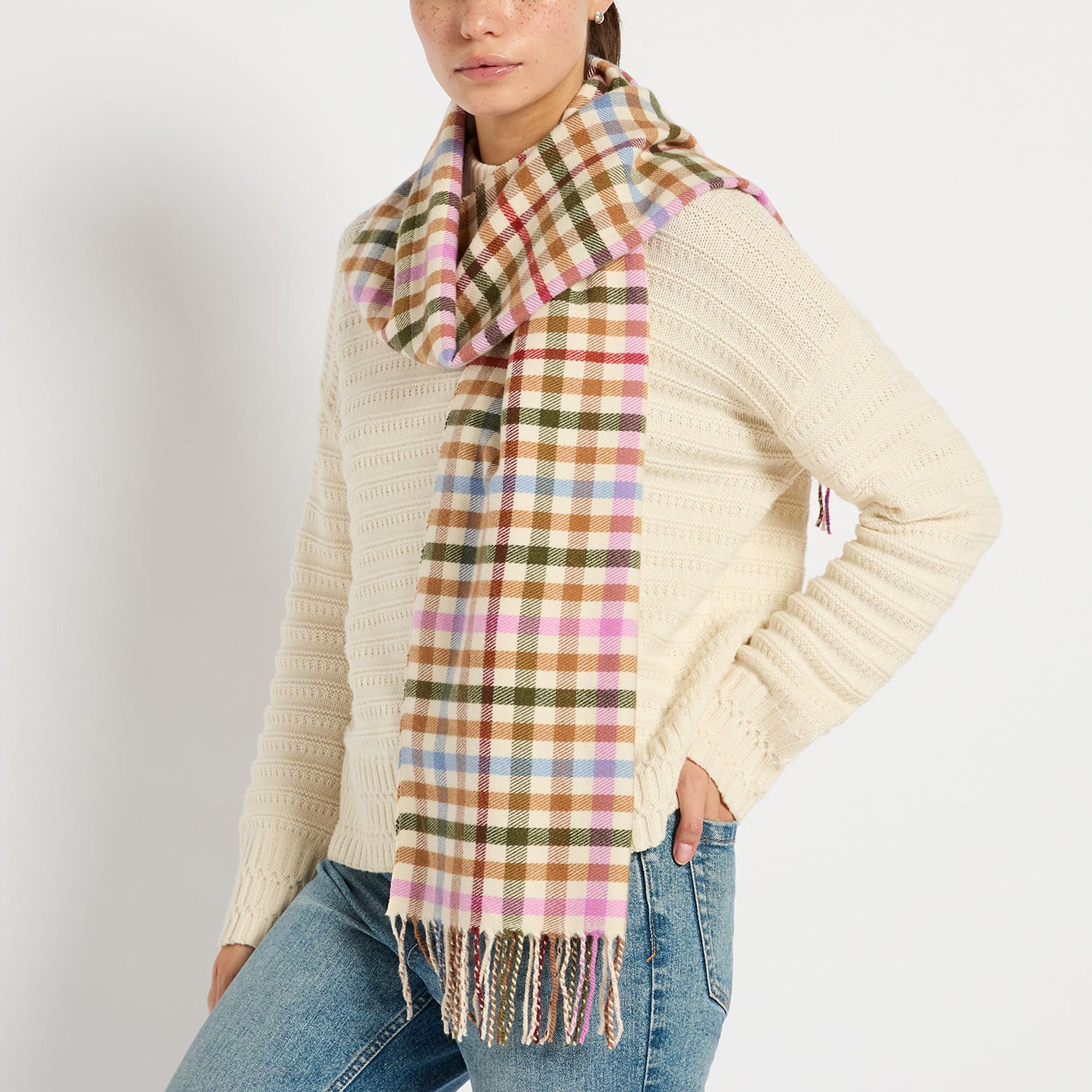 Product image 3 of 4 of Joules Women's Langtree Scarf - Multi Neutral
