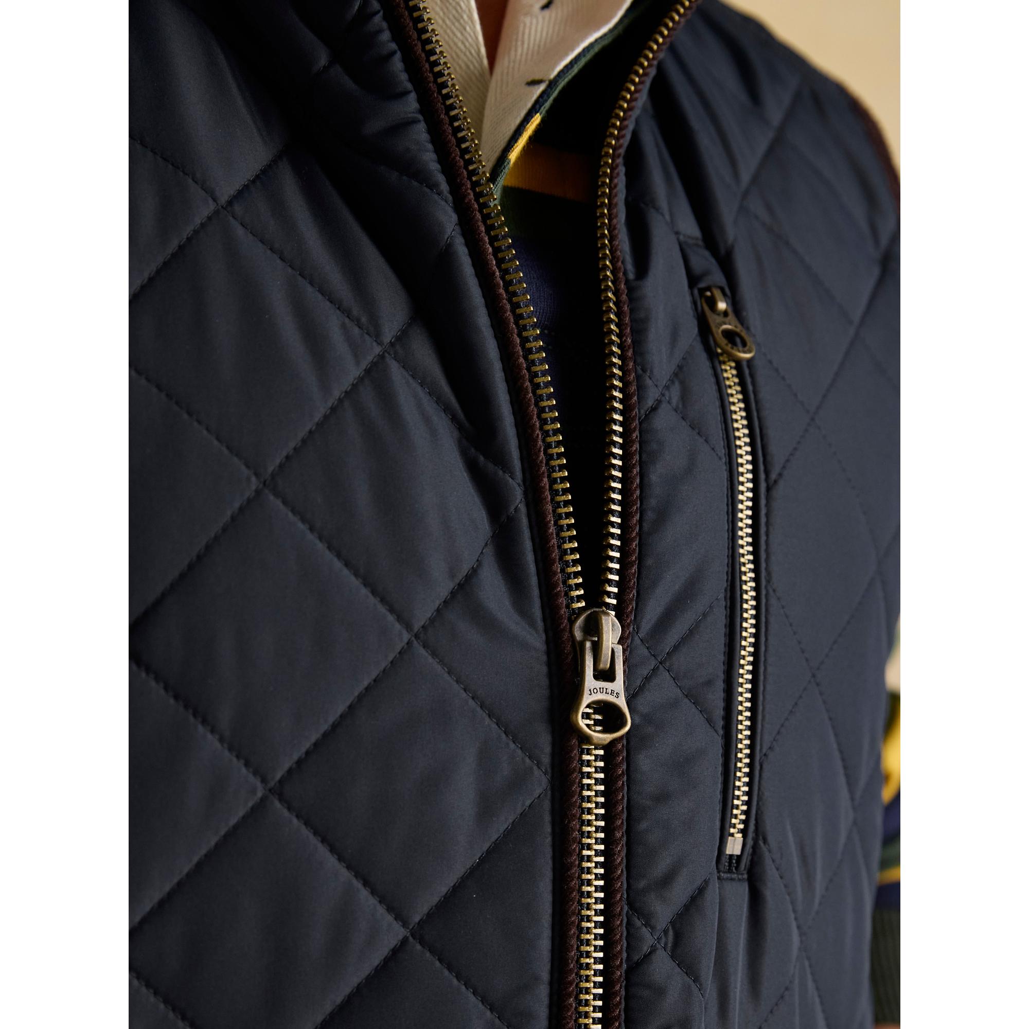 Product image 4 of 11 of Joules Men's Maynard Diamond Quilted Gilet Gilet - Navy