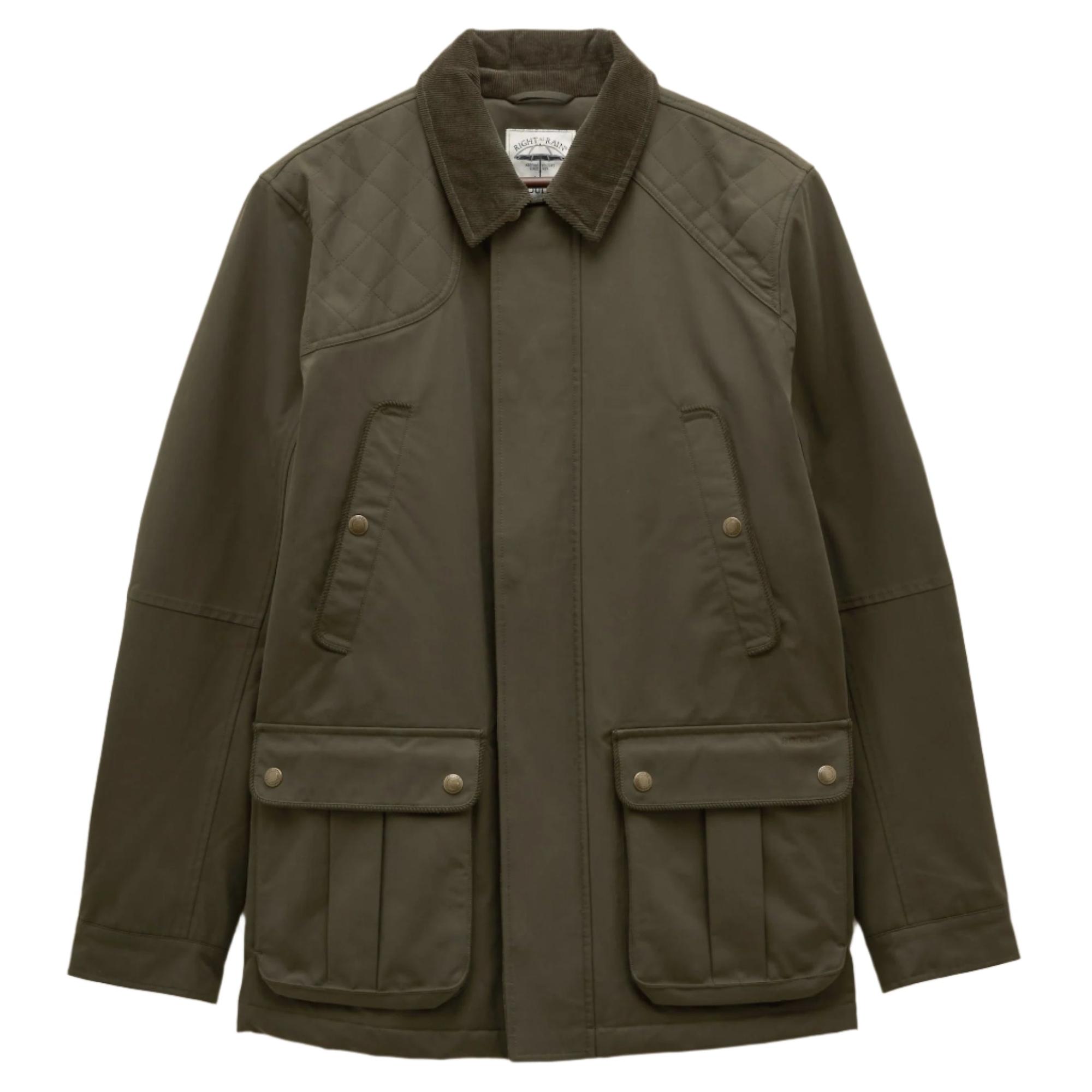 Product image 1 of 13 of Joules Men's Farleigh Waterproof Midweight Country Coat - Green