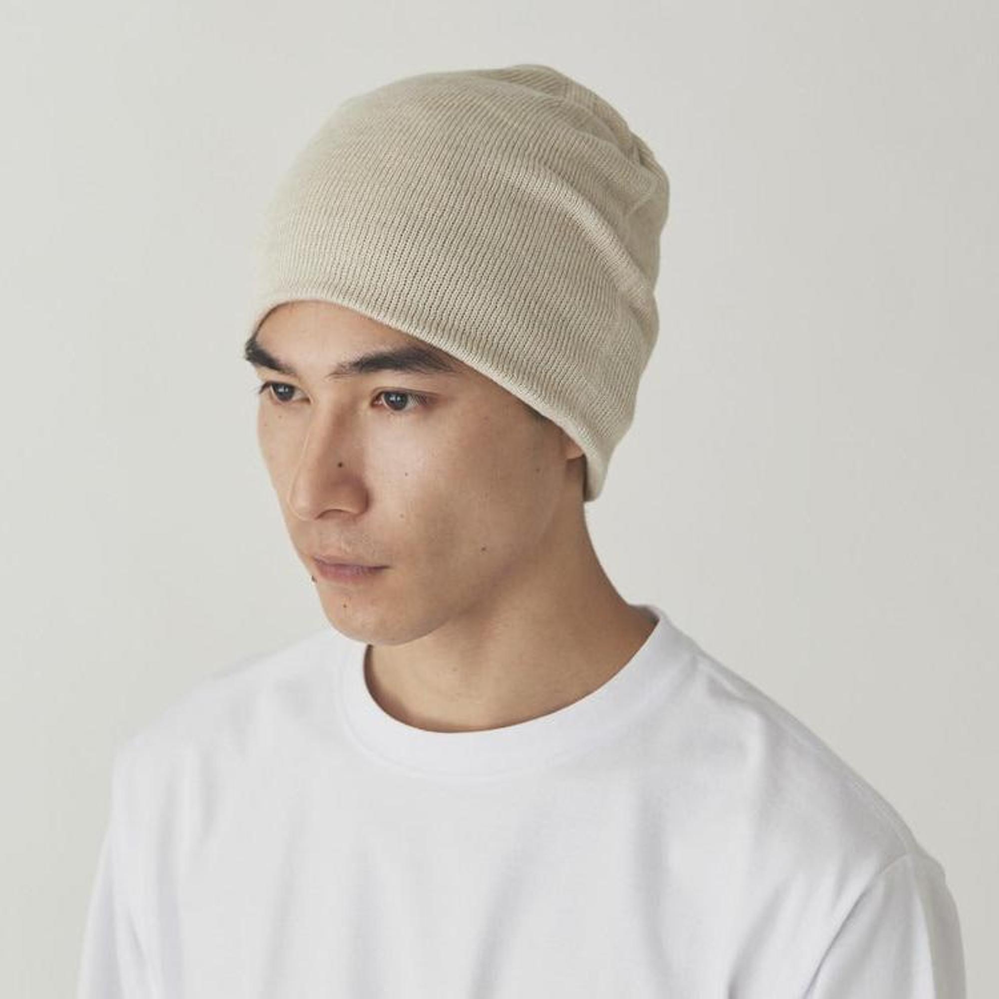 Product image 2 of 2 of Snow Peak Flat Knit Cap - Ivory