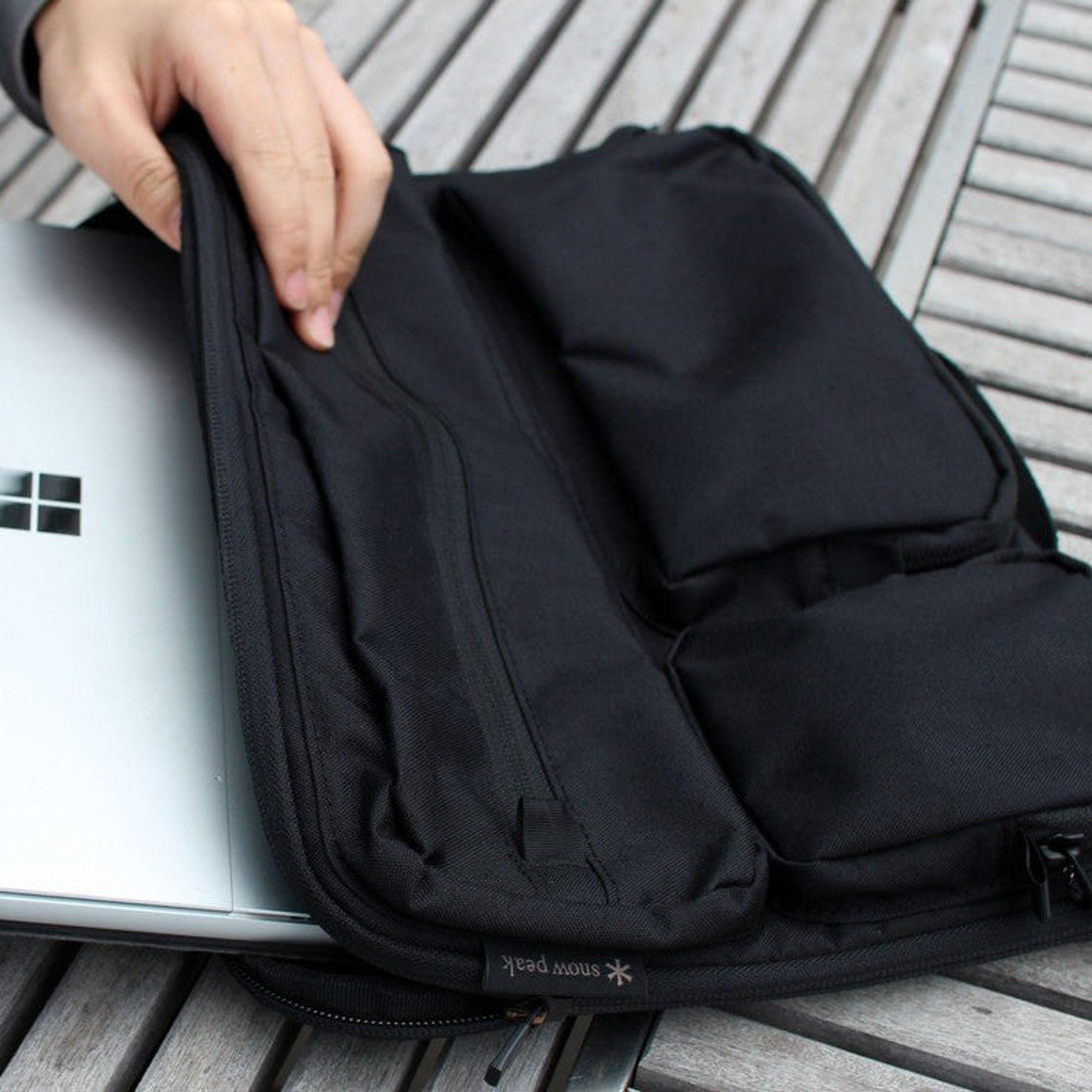 Product image 5 of 7 of Snow Peak Everyday Use Laptop Case - Black