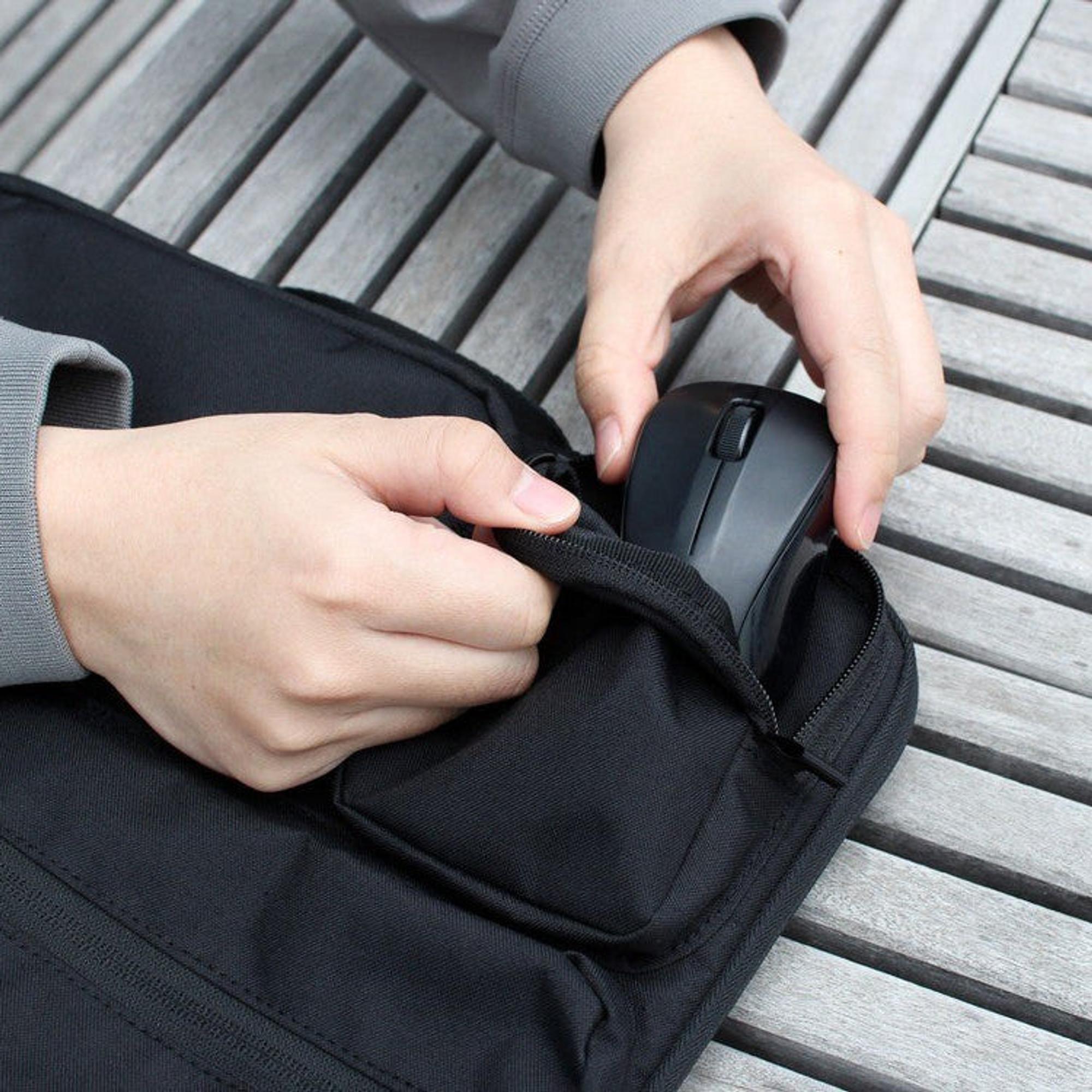 Product image 6 of 7 of Snow Peak Everyday Use Laptop Case - Black