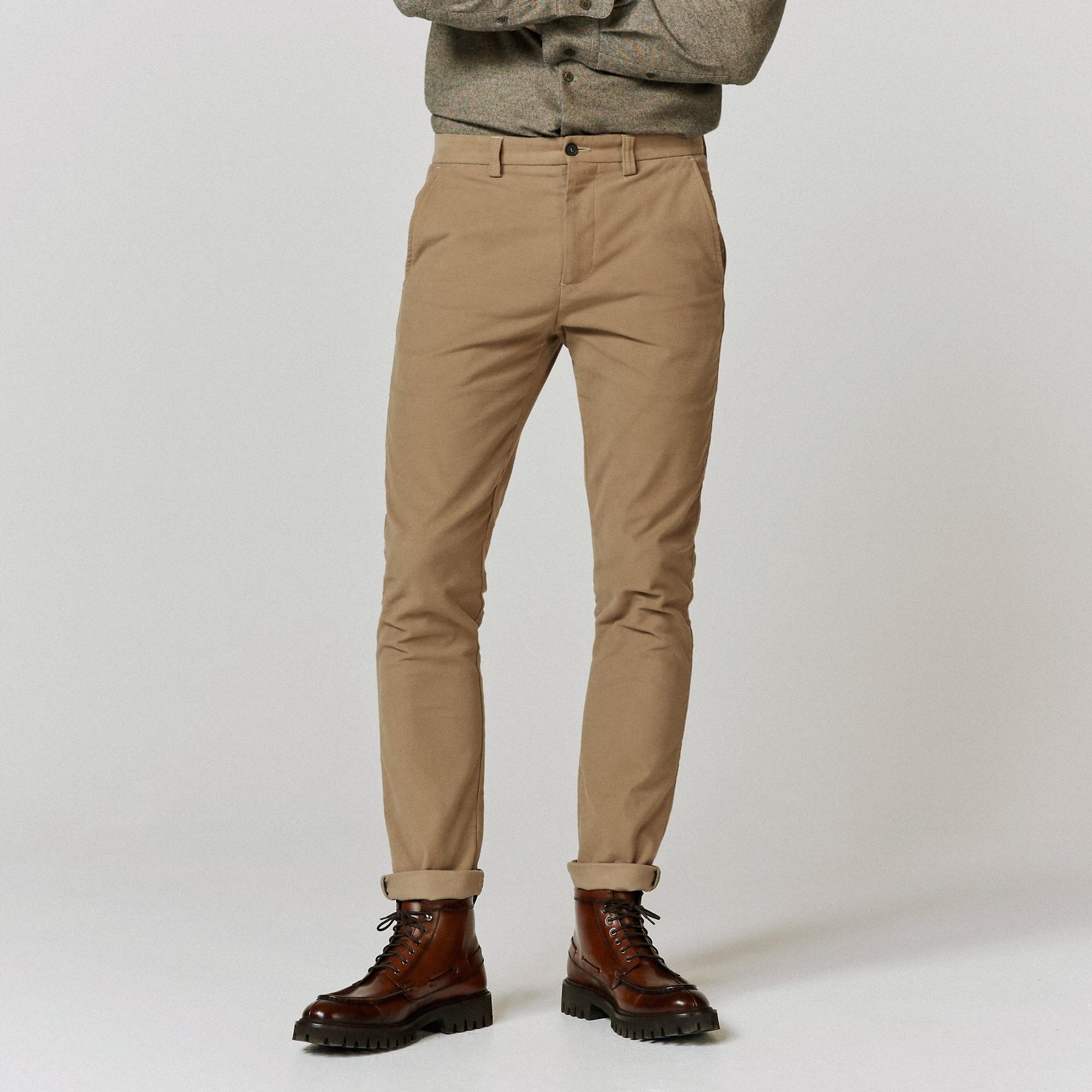 Product image 2 of 8 of Oliver Sweeney Men's Ahakista Cotton Moleskin Trousers - Mole