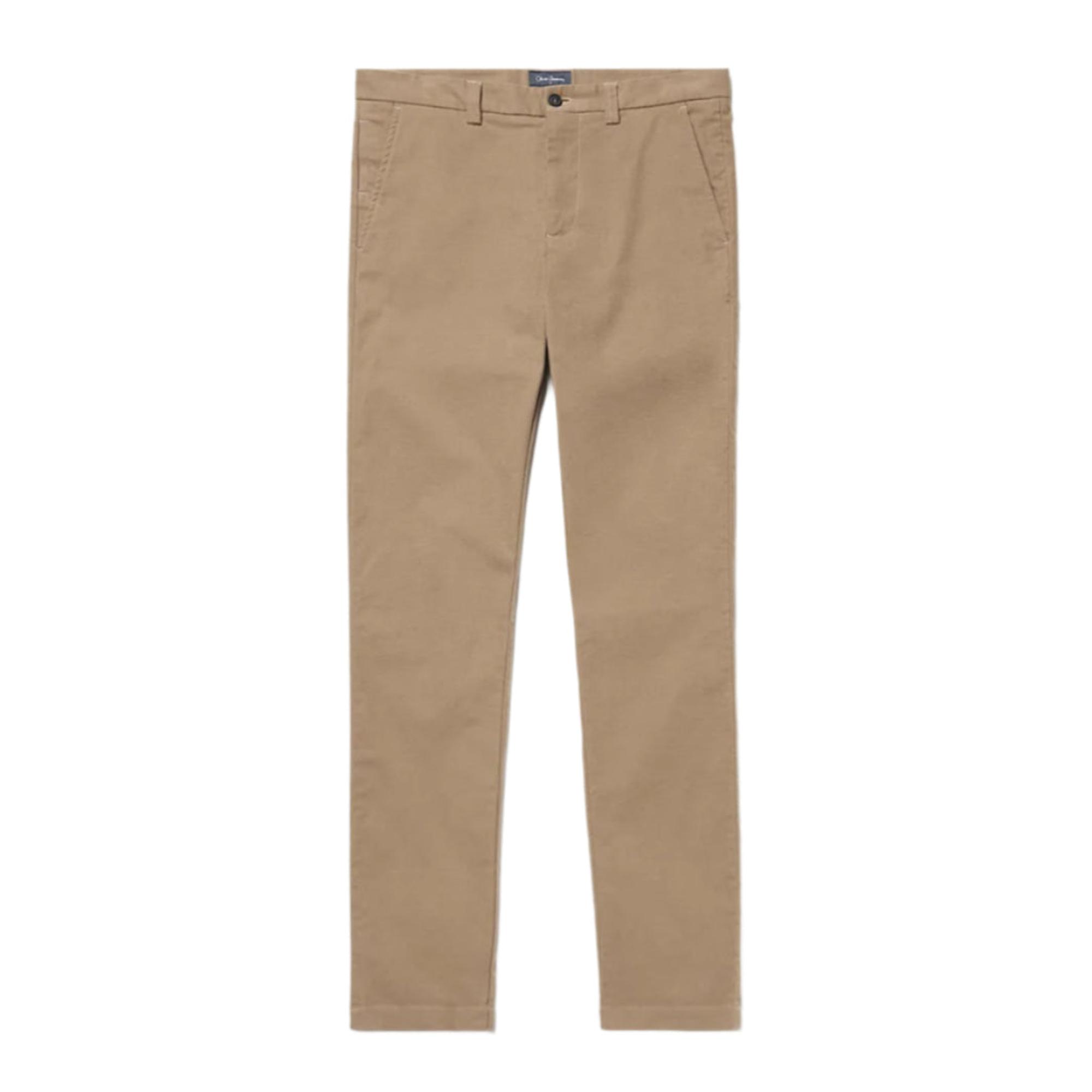 Product image 1 of 8 of Oliver Sweeney Men's Ahakista Cotton Moleskin Trousers - Mole
