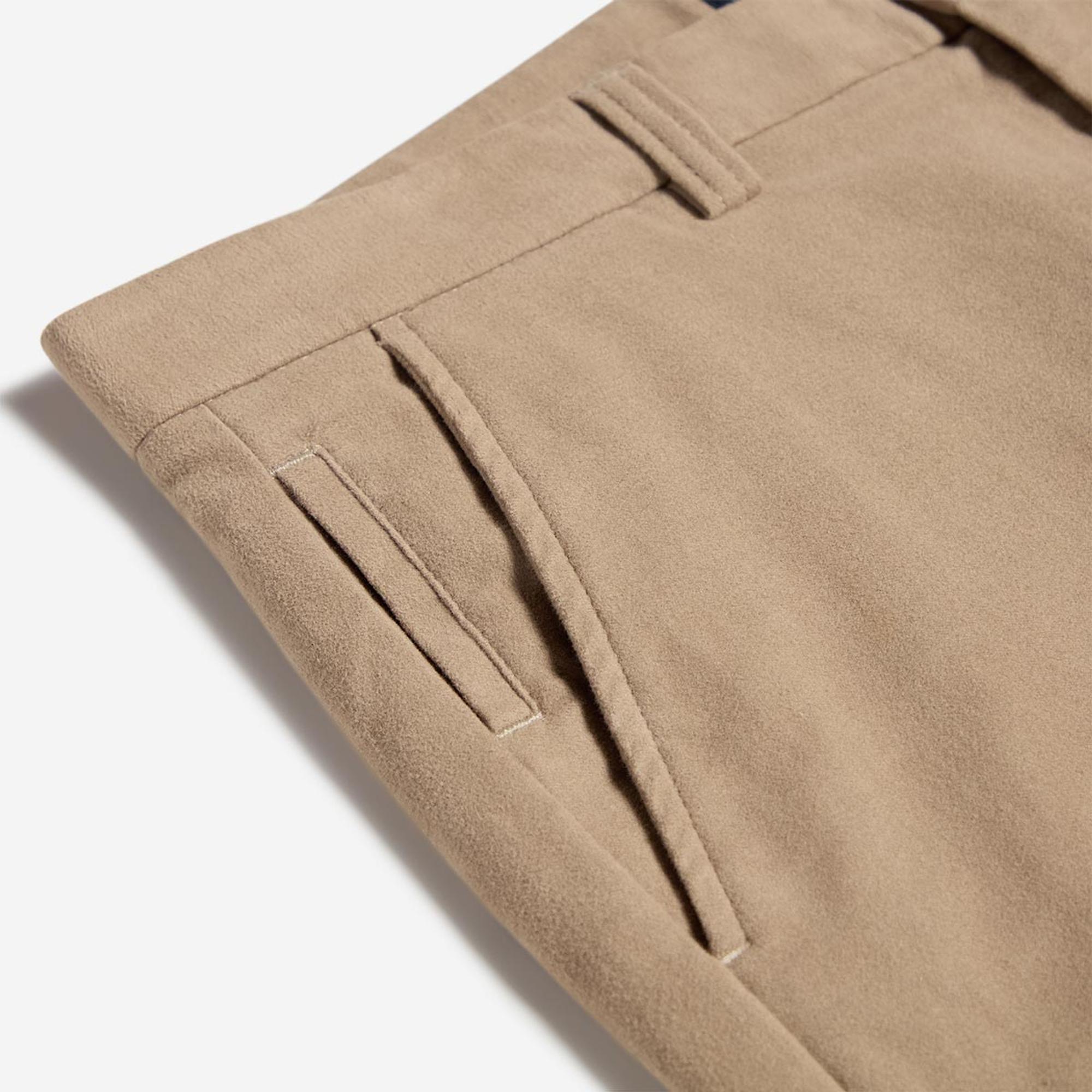Product image 5 of 8 of Oliver Sweeney Men's Ahakista Cotton Moleskin Trousers - Mole