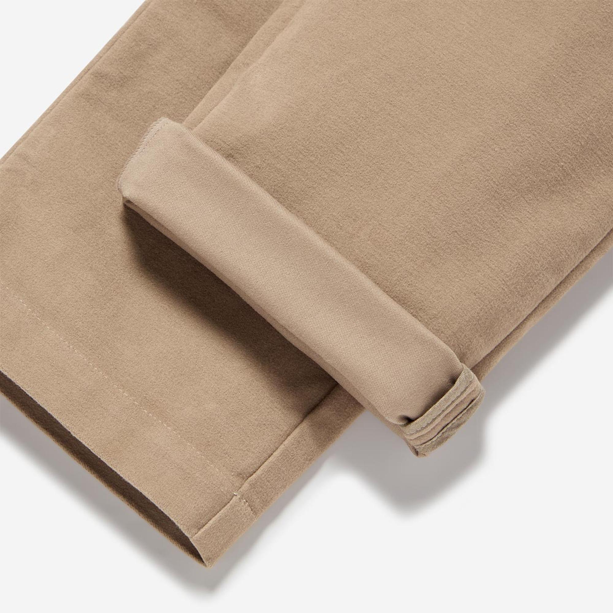 Product image 8 of 8 of Oliver Sweeney Men's Ahakista Cotton Moleskin Trousers - Mole