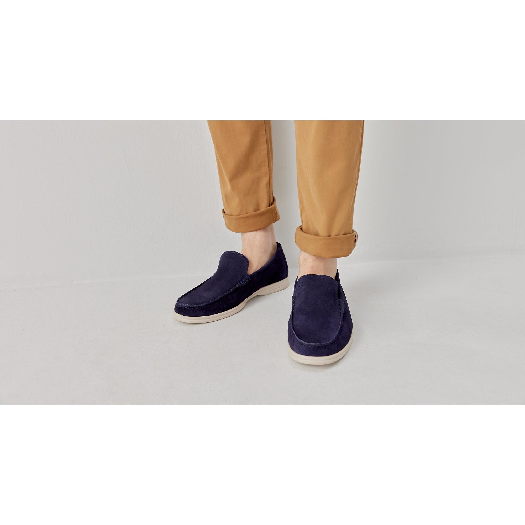 Product image 6 of 7 of Oliver Sweeney Men's Alicante Suede Moccasin Loafer - Midnight Navy
