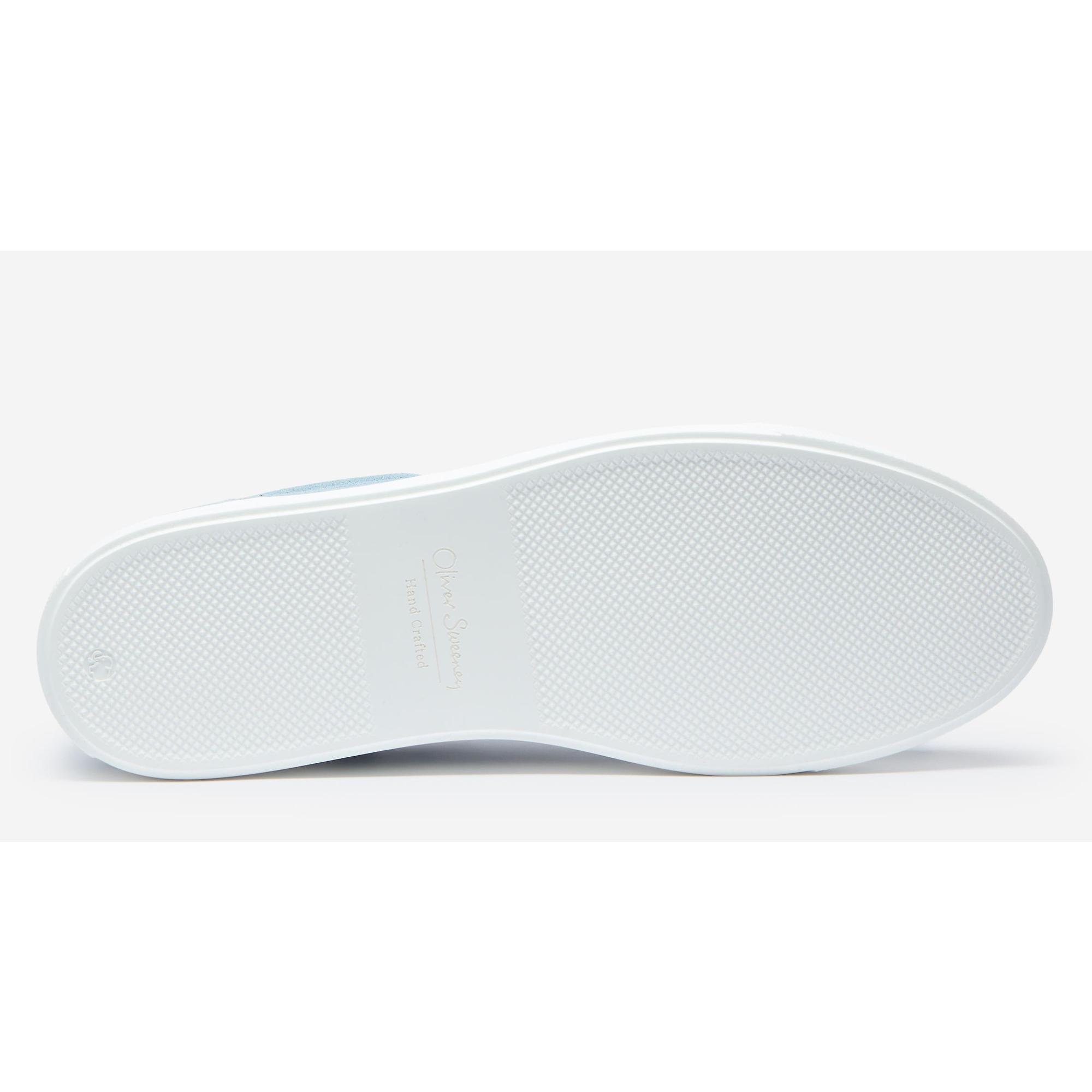 Product image 4 of 6 of Oliver Sweeney Men's Almada Suede Trainers - Blue