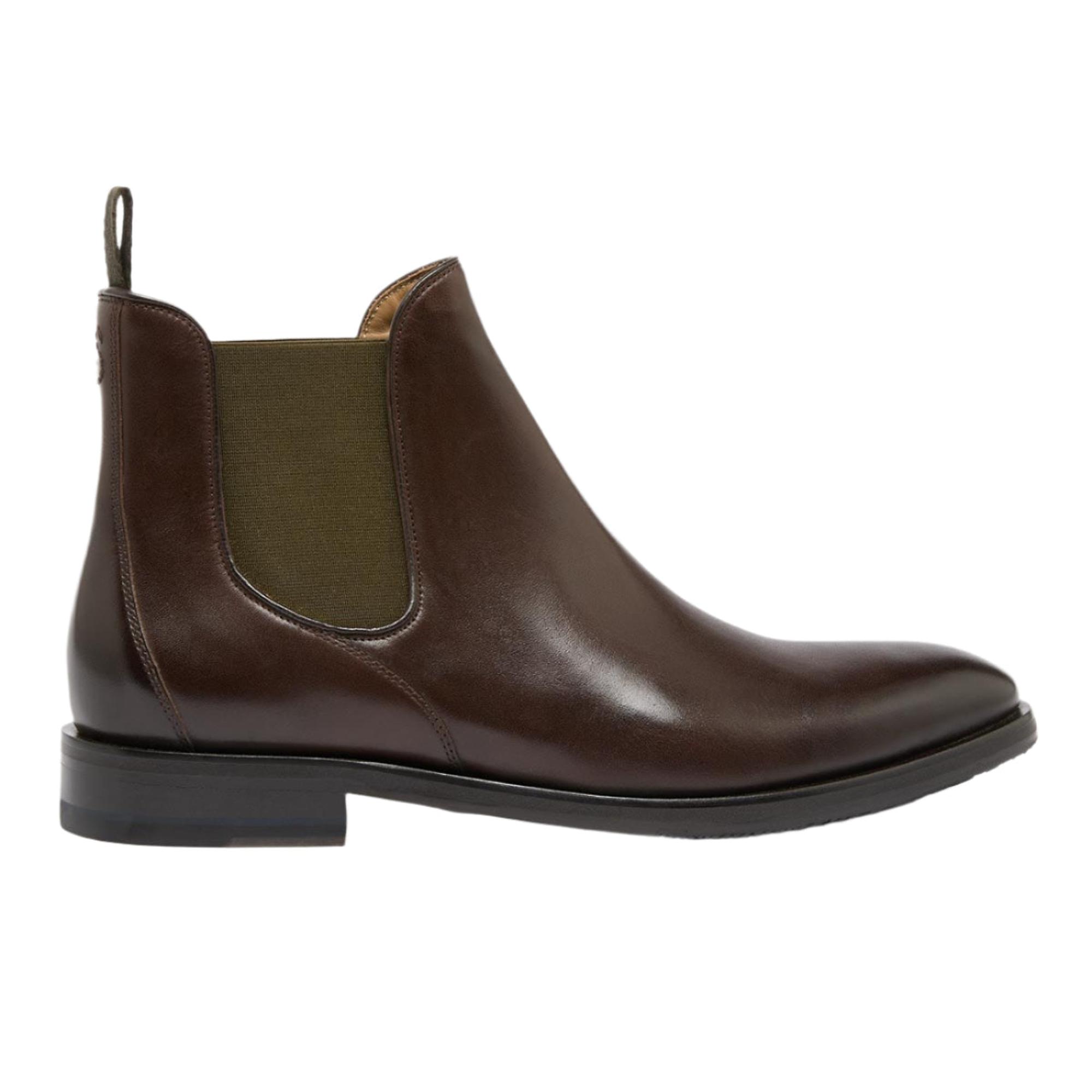 Product image 1 of 5 of Oliver Sweeney Men's Andante Antiqued Leather Chelsea Boots - Brown