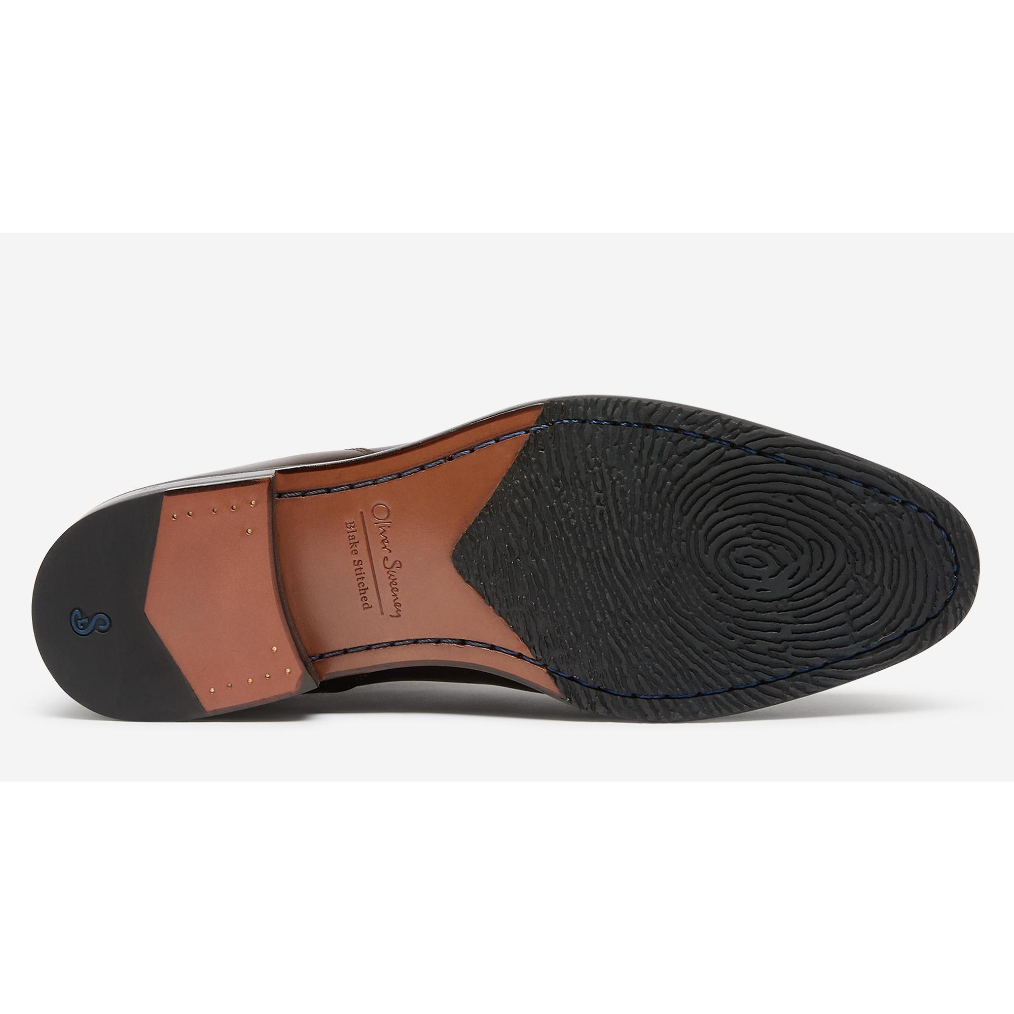 Product image 3 of 5 of Oliver Sweeney Men's Andante Antiqued Leather Chelsea Boots - Brown