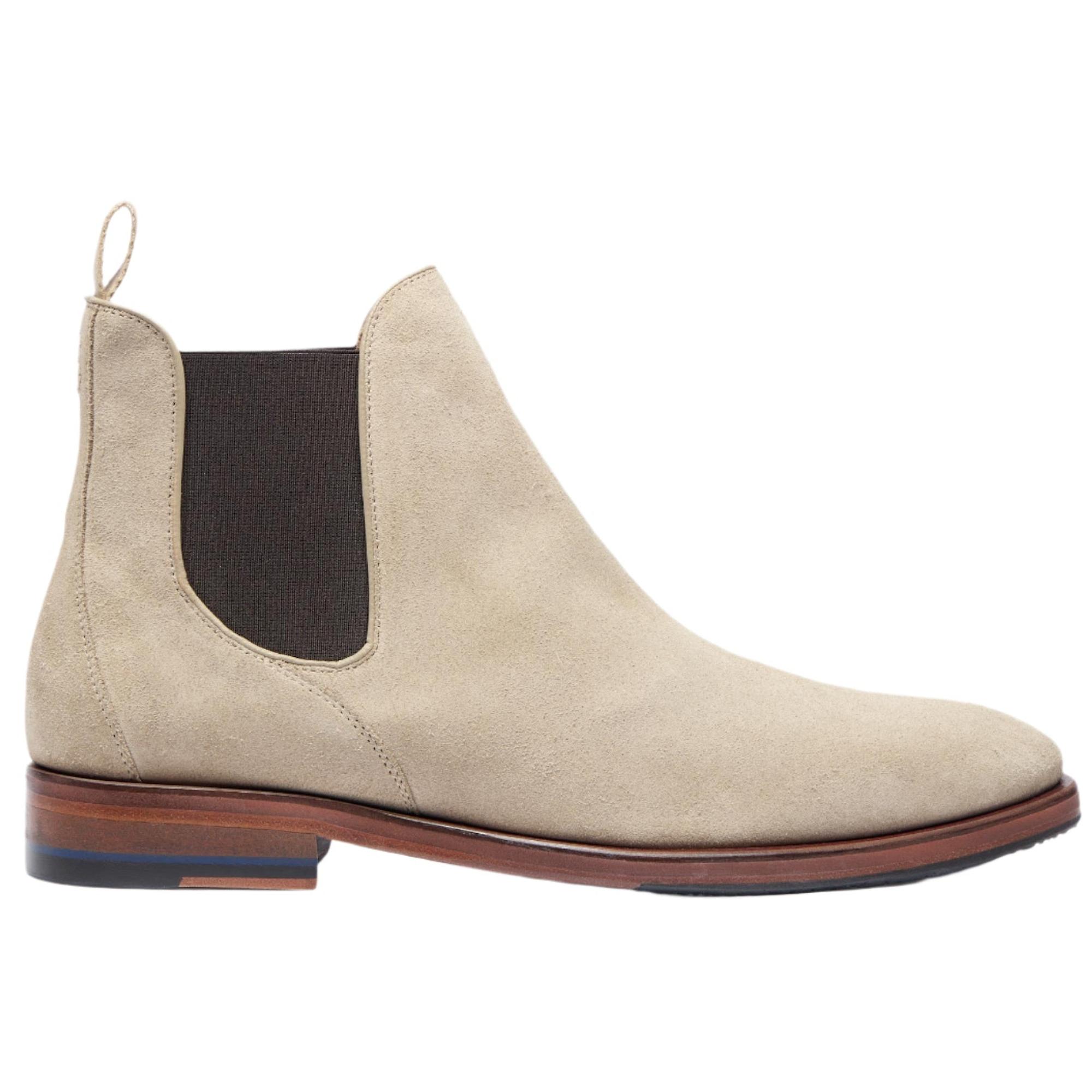 Product image 1 of 5 of Oliver Sweeney Men's Andante Calf Suede Chelsea Boots - Sand