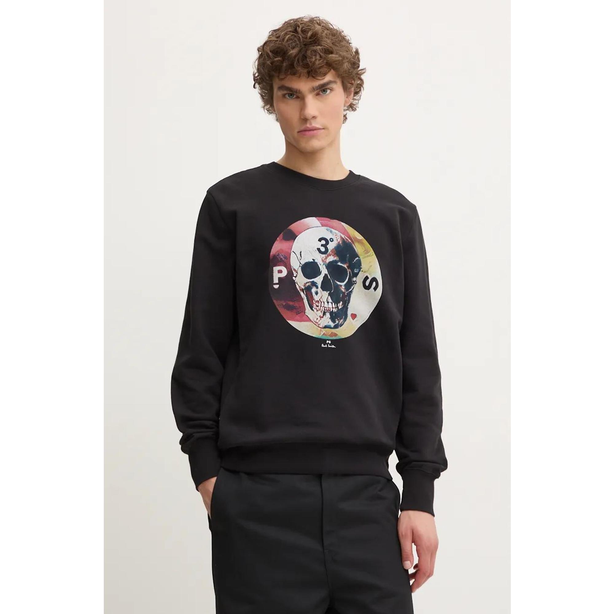 Product image 2 of 10 of Paul Smith Men's Skull Sweatshirt - Black