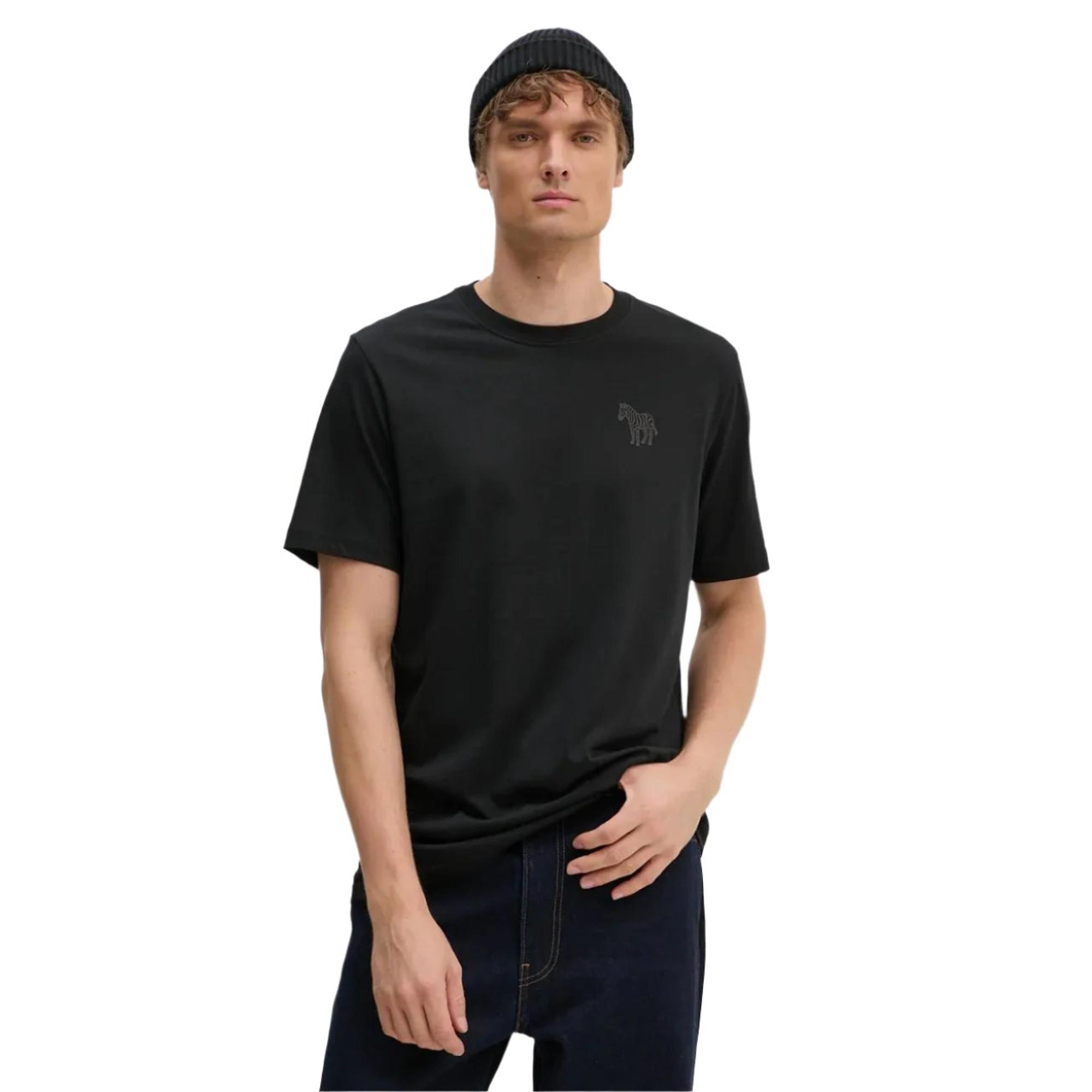 Product image 2 of 5 of Paul Smith Men's Regular Fit Zebra T-Shirt - Black