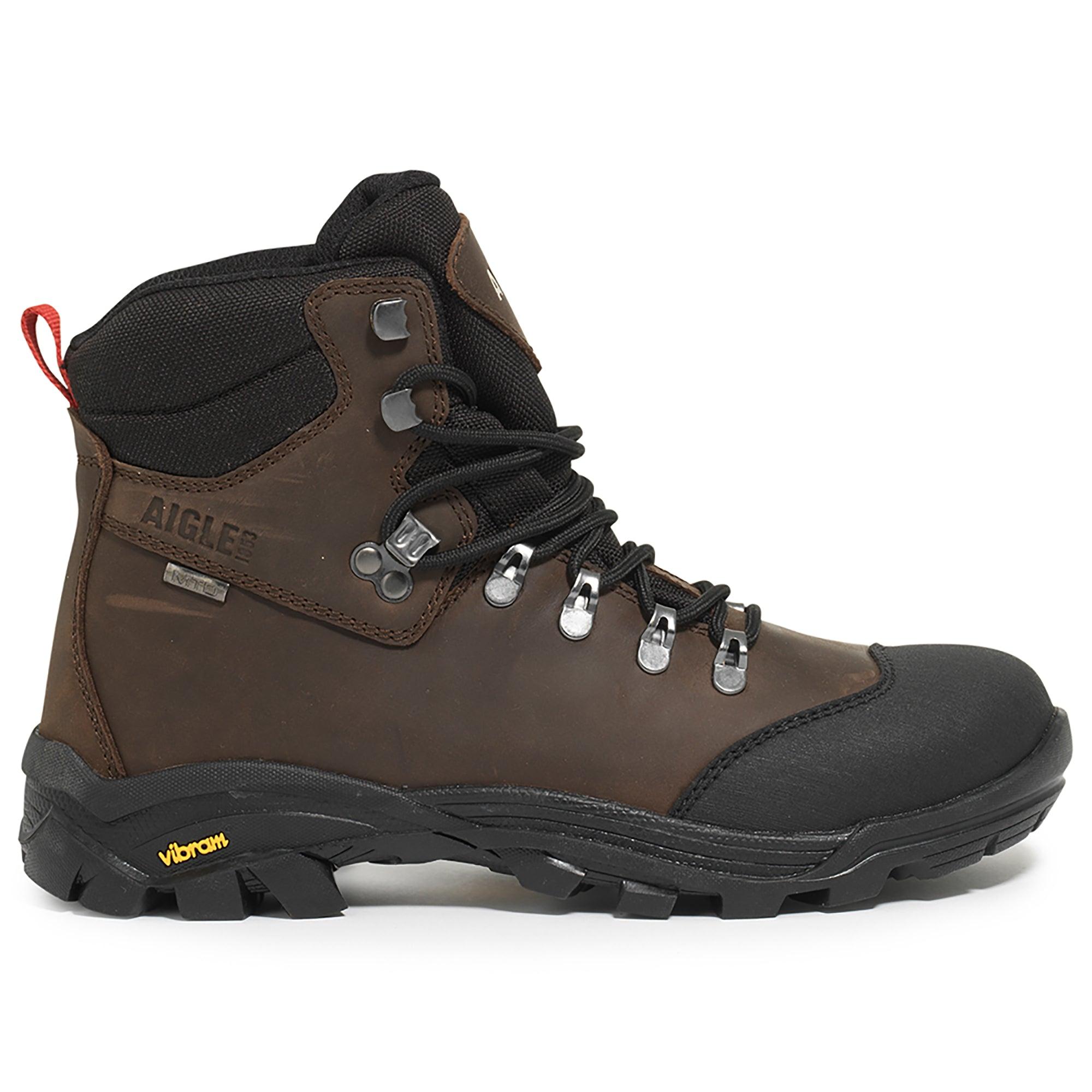 Product image 1 of 4 of Aigle Laforse Vibram Walking Shoes - Dark Brown