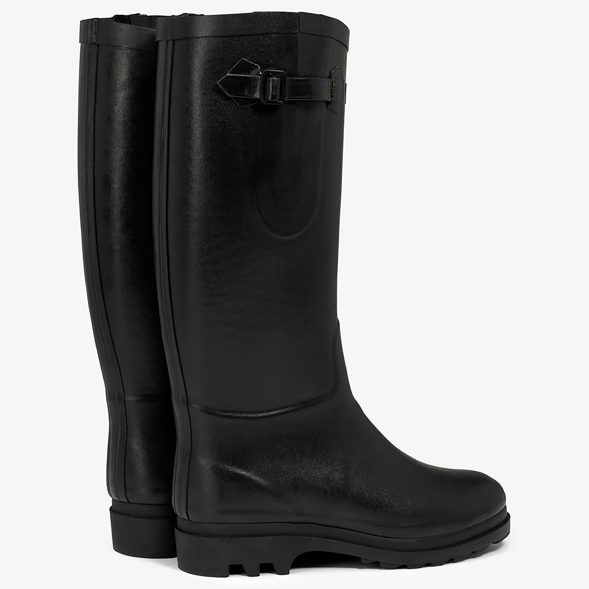 Product image 3 of 5 of Aigle Women's Aiglentine F2NL Fur-Lined Wellington Boots - Noir