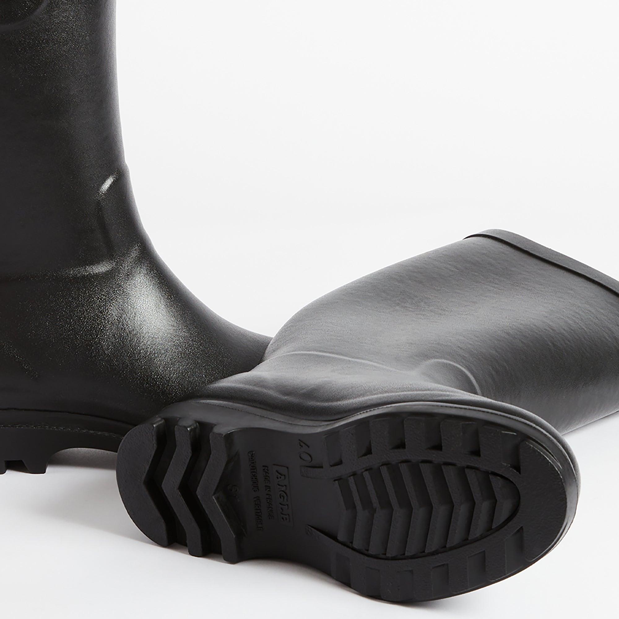 Product image 4 of 5 of Aigle Women's Aiglentine F2NL Fur-Lined Wellington Boots - Noir