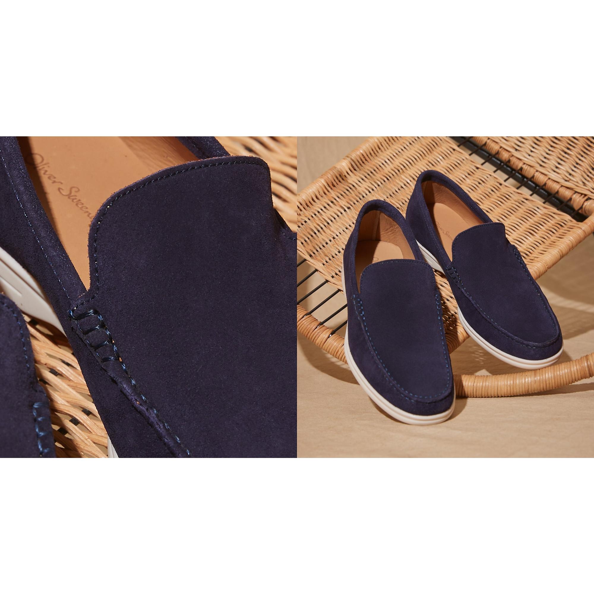 Product image 7 of 7 of Oliver Sweeney Men's Alicante Suede Moccasin Loafer - Midnight Navy