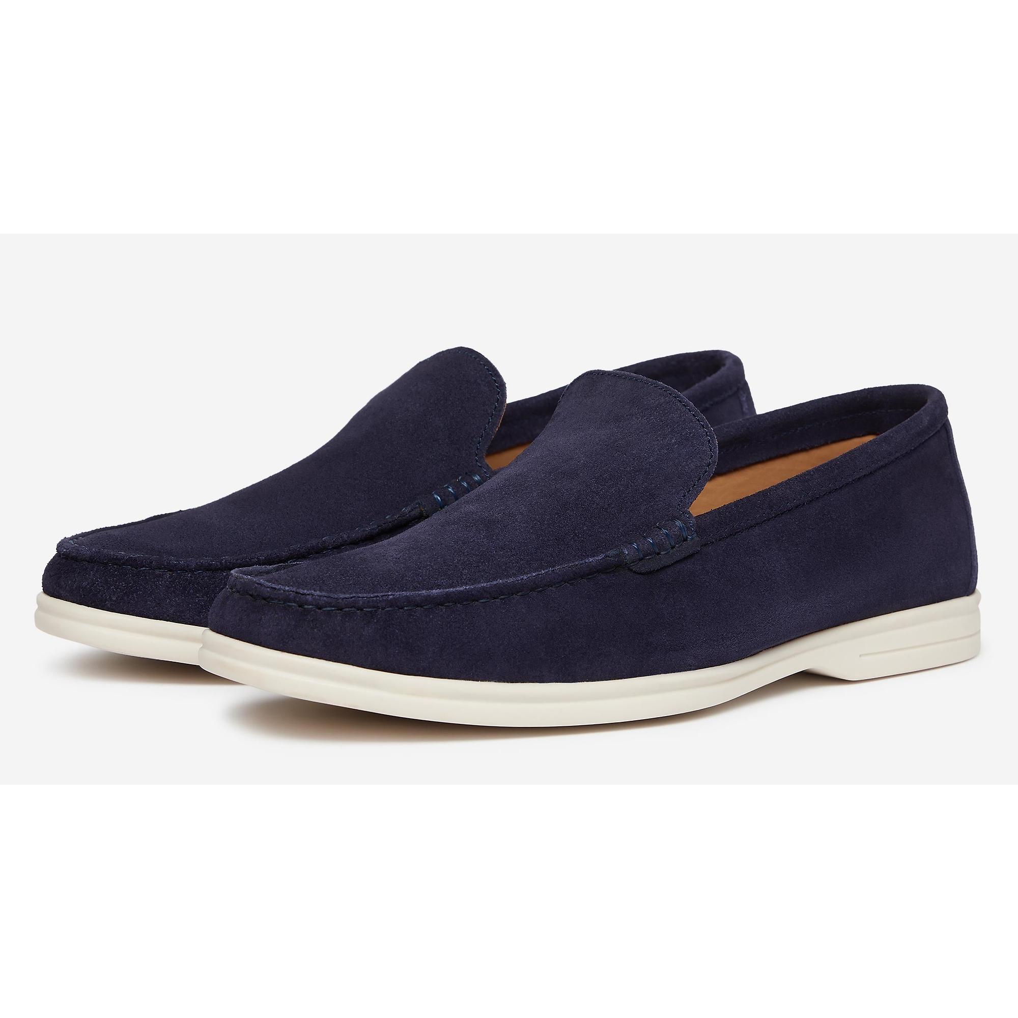Product image 4 of 7 of Oliver Sweeney Men's Alicante Suede Moccasin Loafer - Midnight Navy