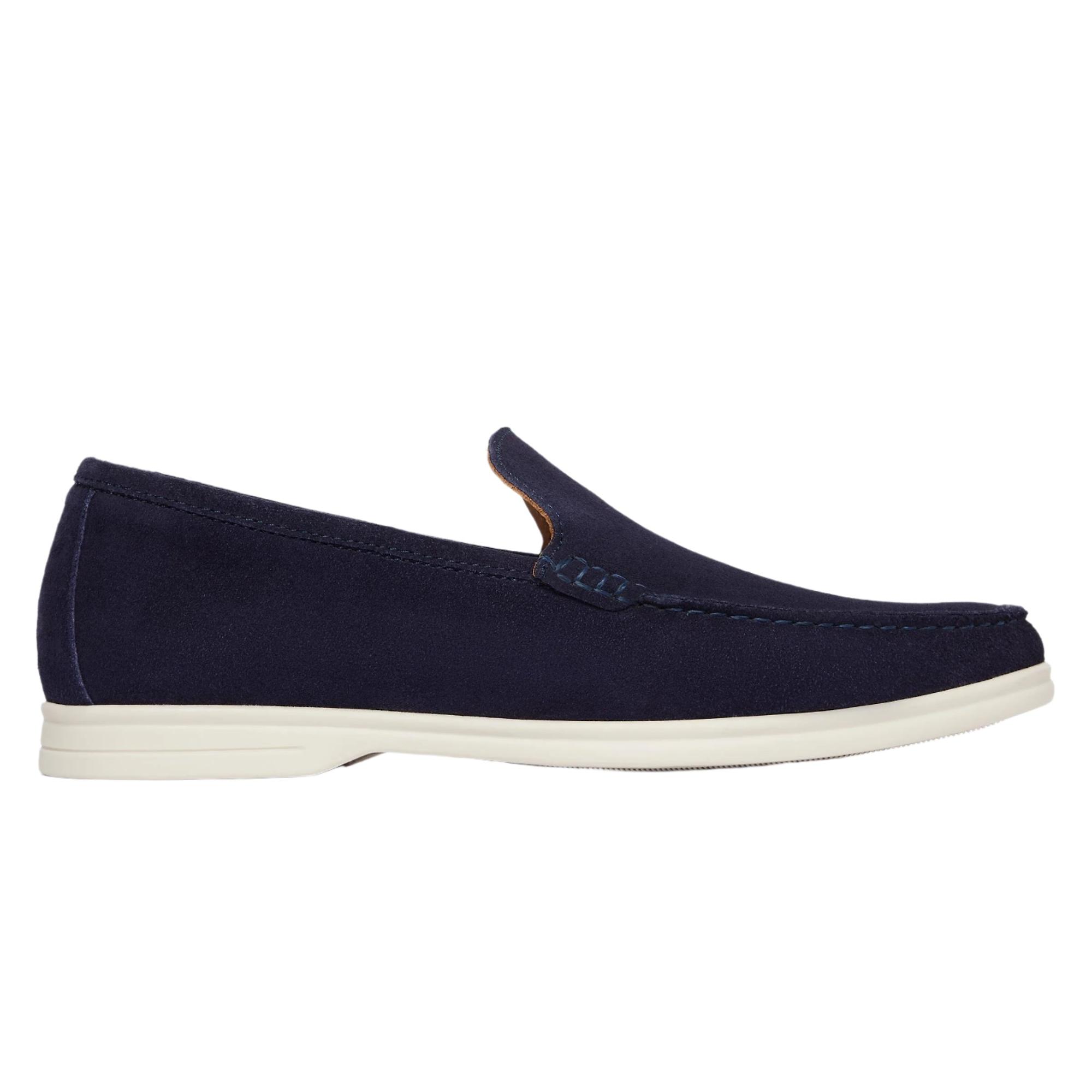 Product image 1 of 7 of Oliver Sweeney Men's Alicante Suede Moccasin Loafer - Midnight Navy