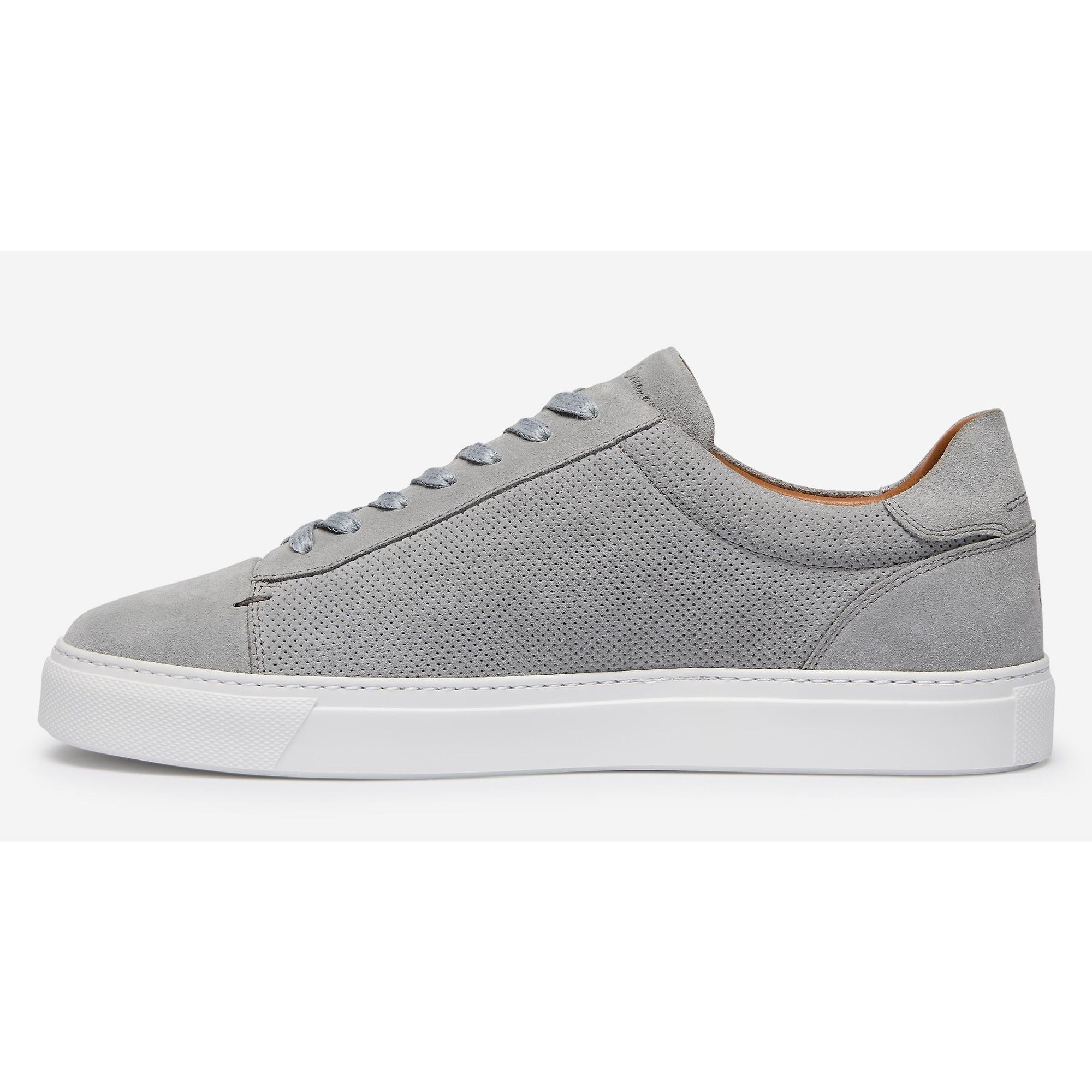 Product image 5 of 5 of Oliver Sweeney Men's Almada Perforated Calf Suede Cupsole Trainers - Grey Suede
