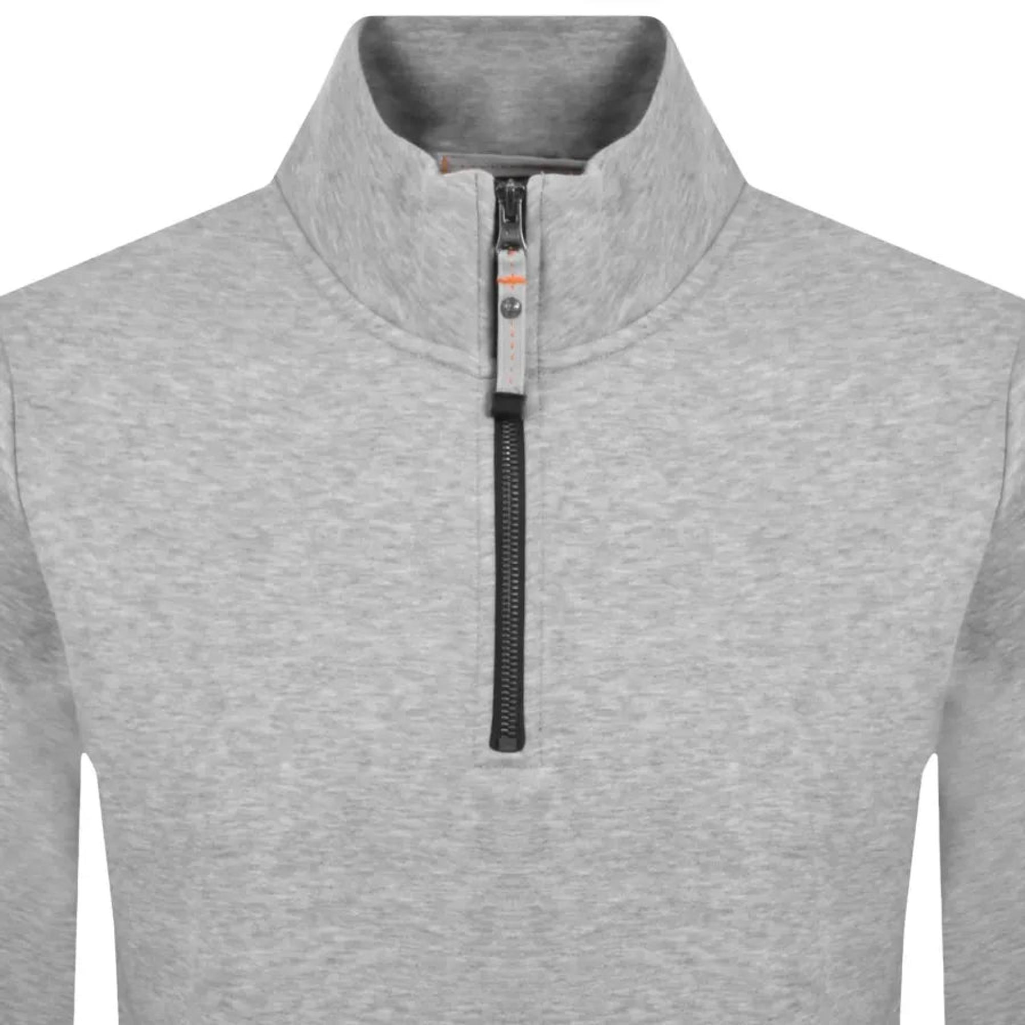 Product image 2 of 4 of Parajumpers Men's Broad Peak 1/2 Zip Sweatshirt - Ash Grey Melange