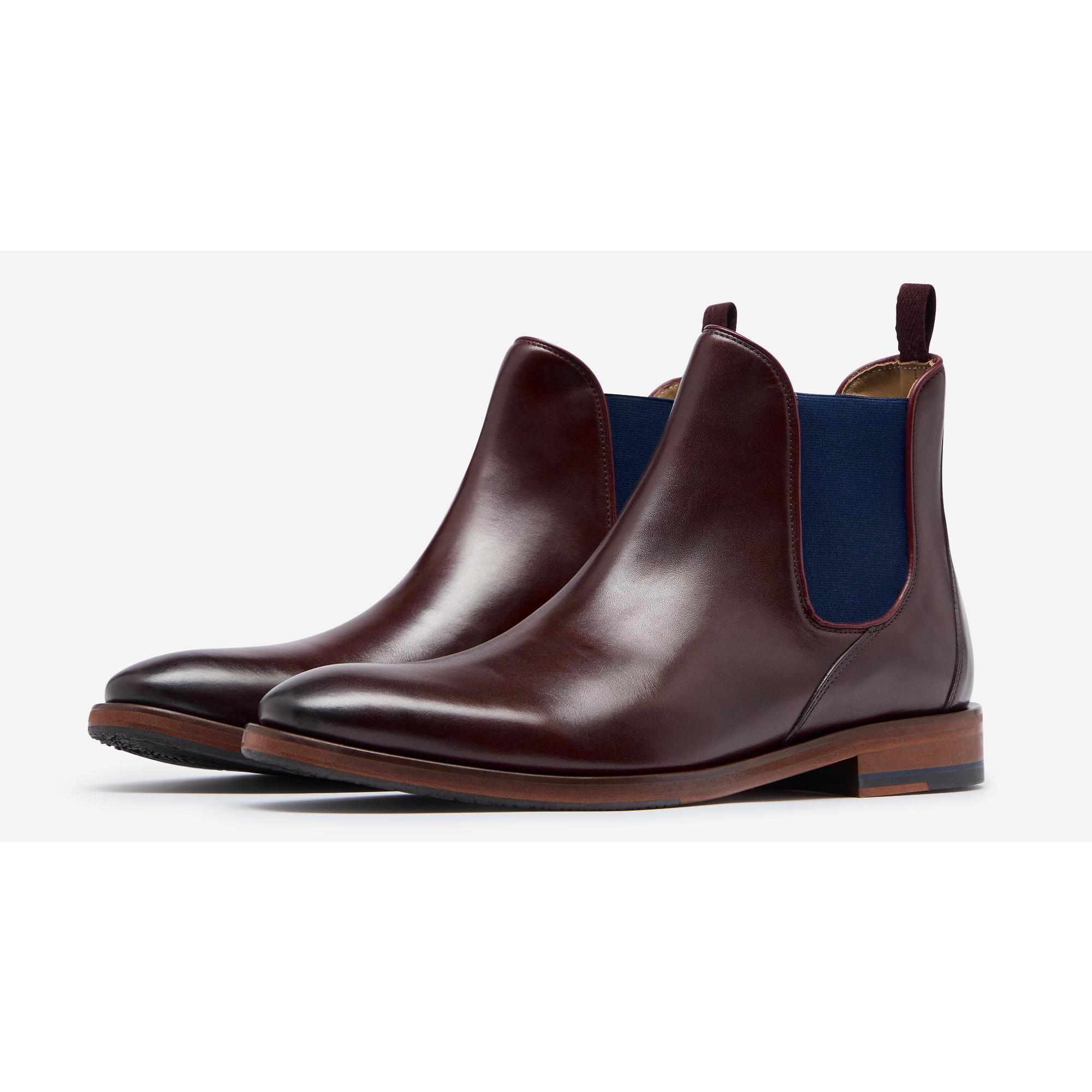 Product image 2 of 5 of Oliver Sweeney Men's Andante Calf Leather Chelsea Boots - Burgundy