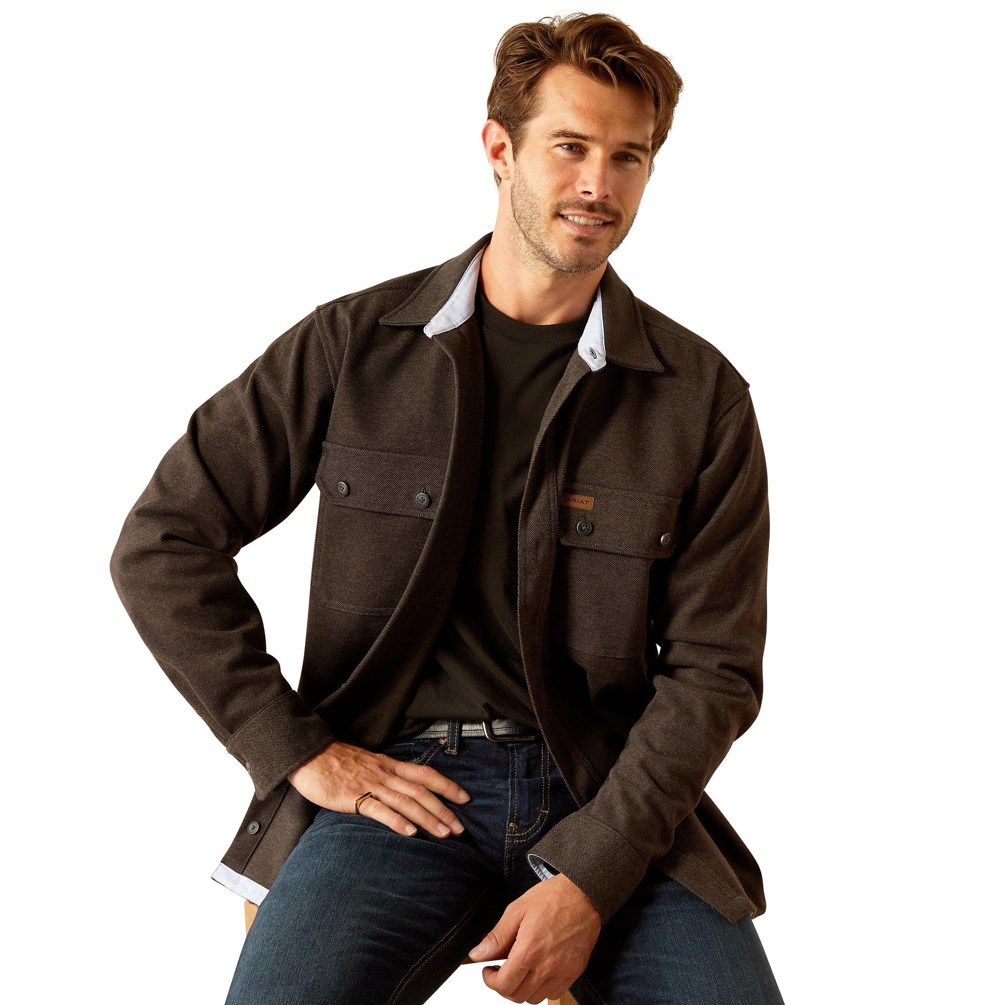 Product image 1 of 6 of Ariat Men's Branford Shirt - Charcoal
