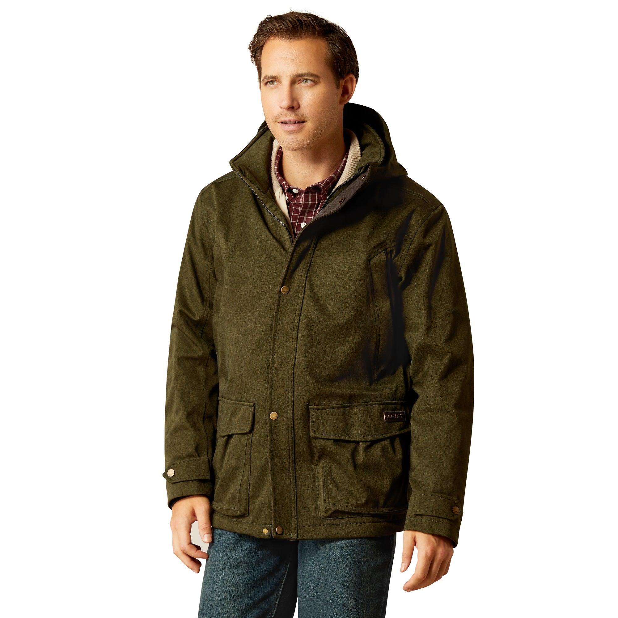 Product image 1 of 7 of Ariat Men's Rhodium Waterproof Insulated Parka - Rosin
