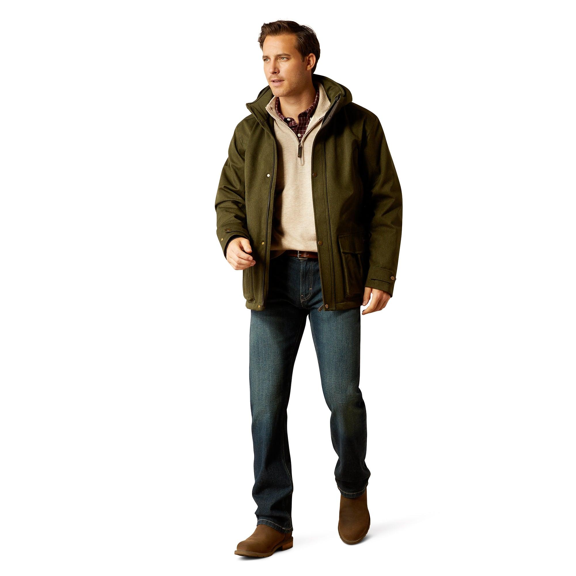Product image 3 of 7 of Ariat Men's Rhodium Waterproof Insulated Parka - Rosin