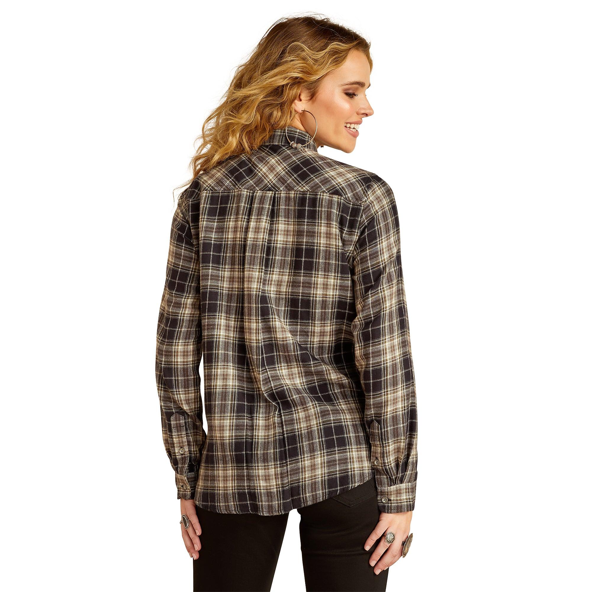 Product image 3 of 7 of Ariat Women's Billie Jean Western Shirt - Cheyenne Plaid