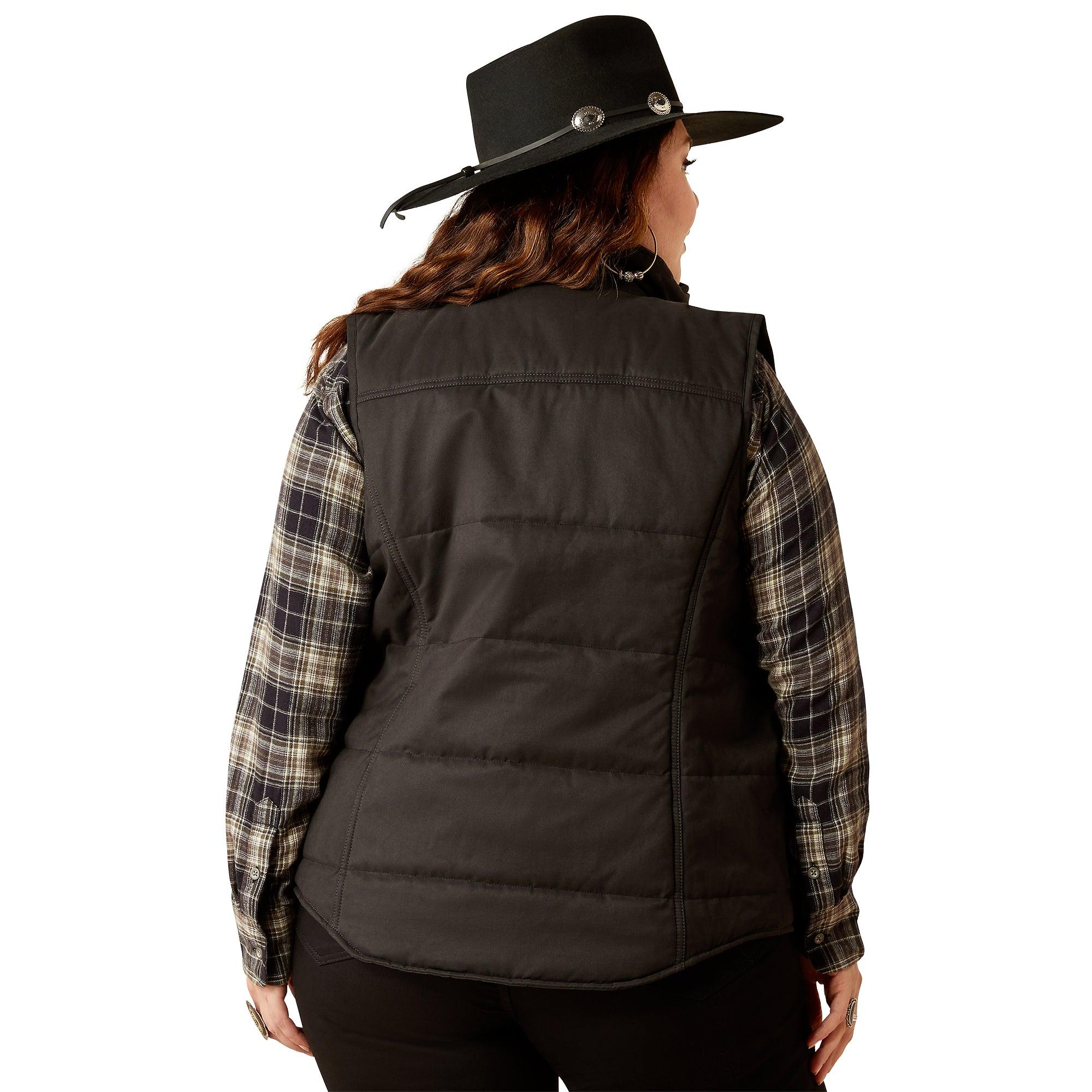 Product image 4 of 8 of Ariat Women's Grizzly Quilted Gilet - Black