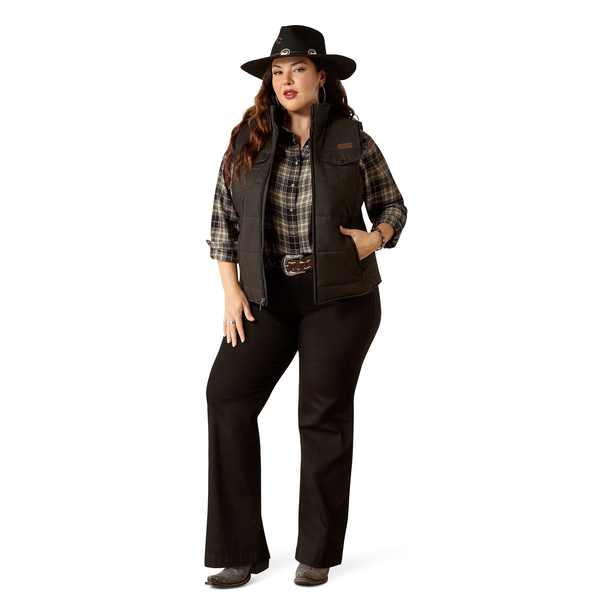 Product image 6 of 8 of Ariat Women's Grizzly Quilted Gilet - Black