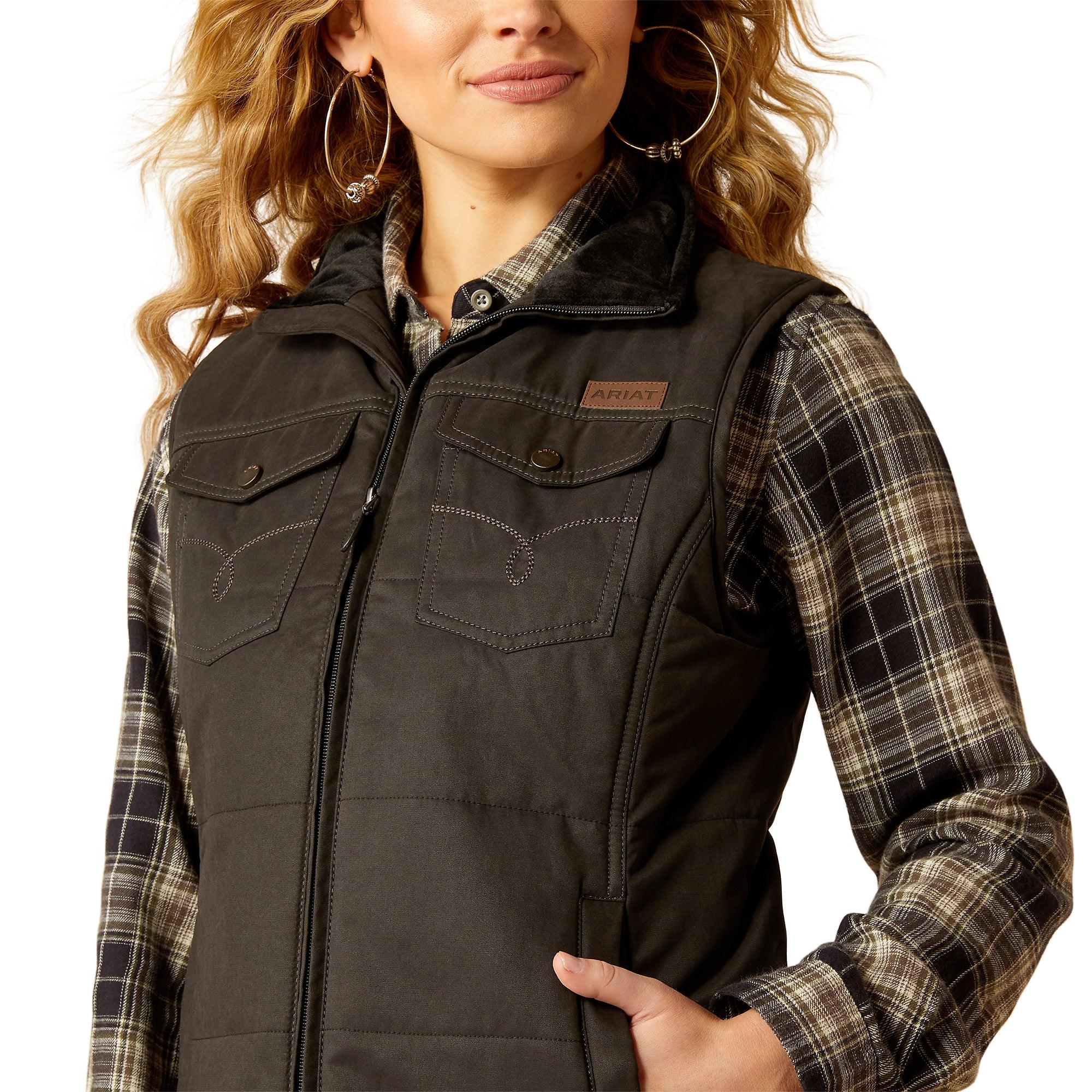 Product image 8 of 8 of Ariat Women's Grizzly Quilted Gilet - Black