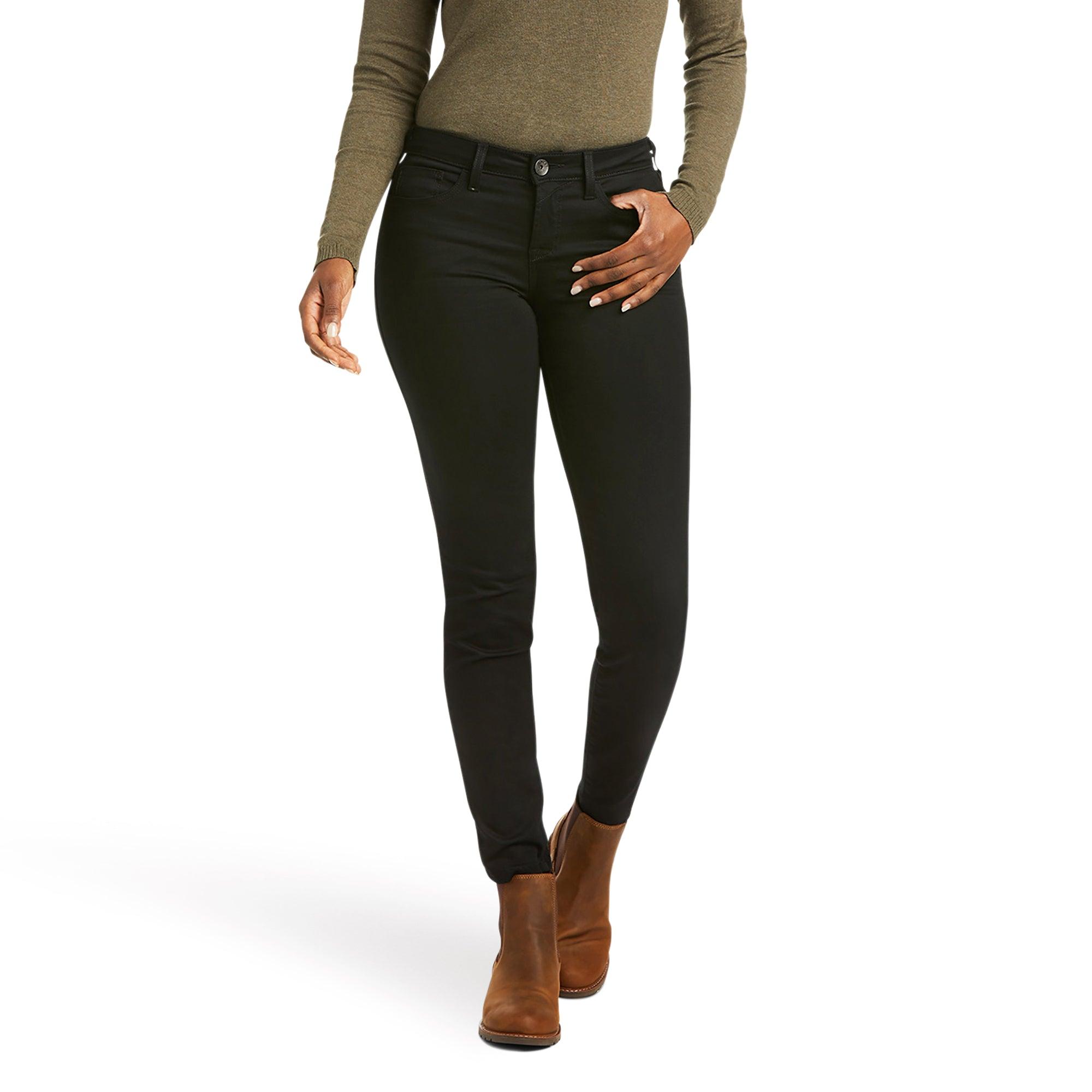 Product image 1 of 2 of Ariat Women's Perfect Rise Forever Skinny Jeans - Rinse - Classic Black