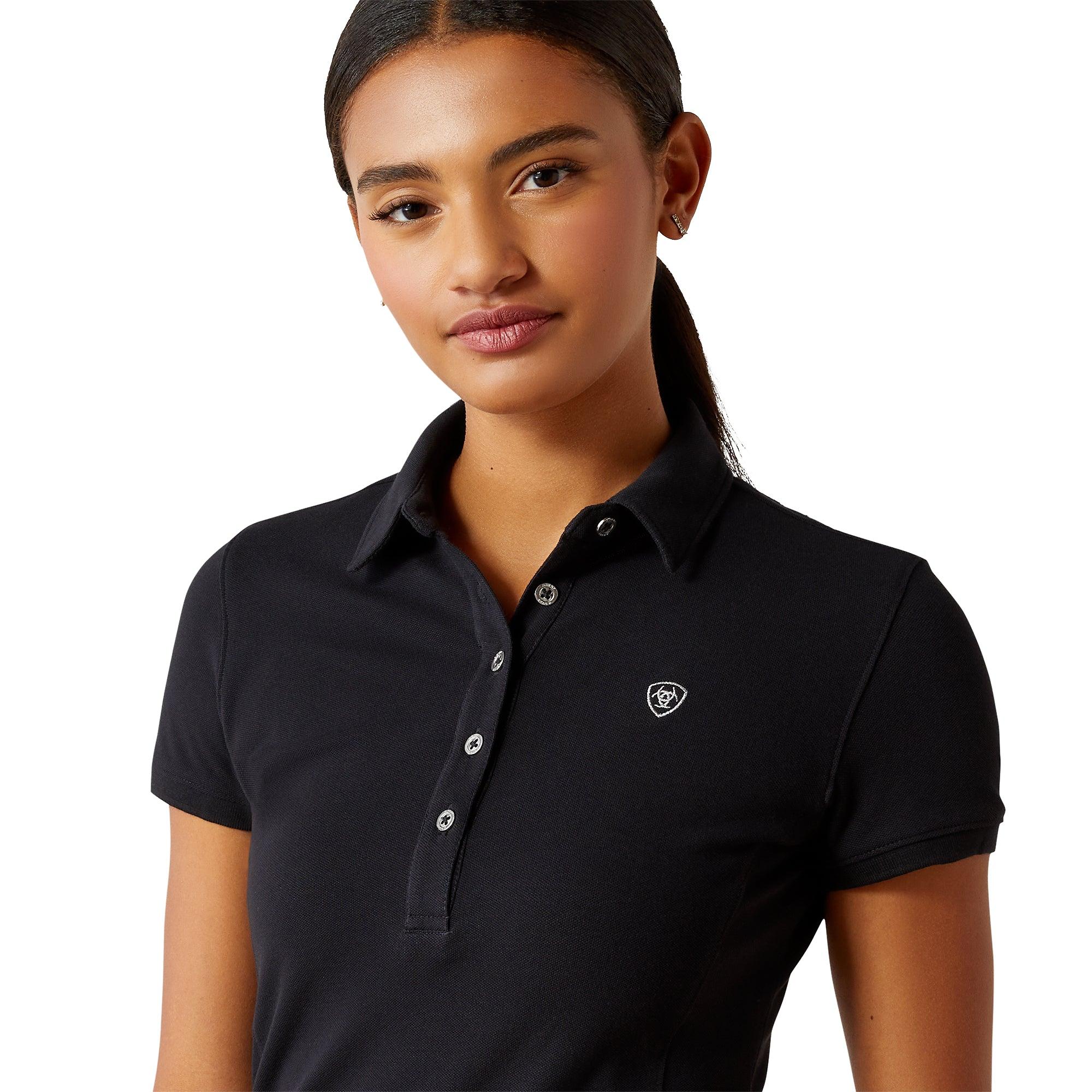 Product image 4 of 4 of Ariat Women's Prix 3.0 Polo Shirt - Black