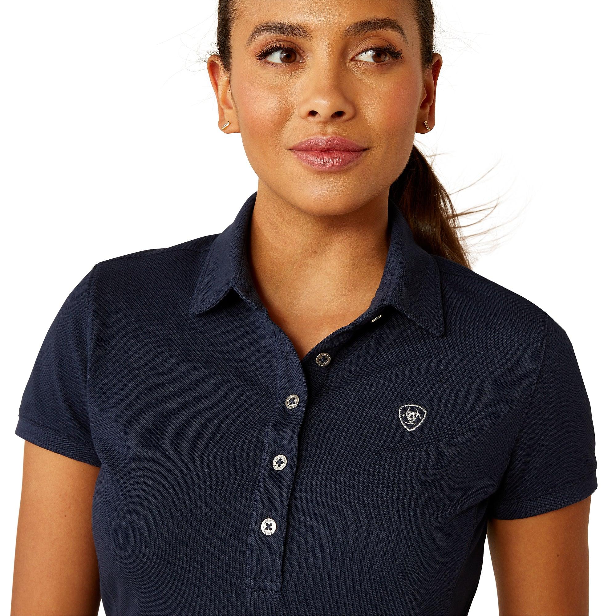 Product image 4 of 4 of Ariat Women's Prix 3.0 Polo Shirt - Navy