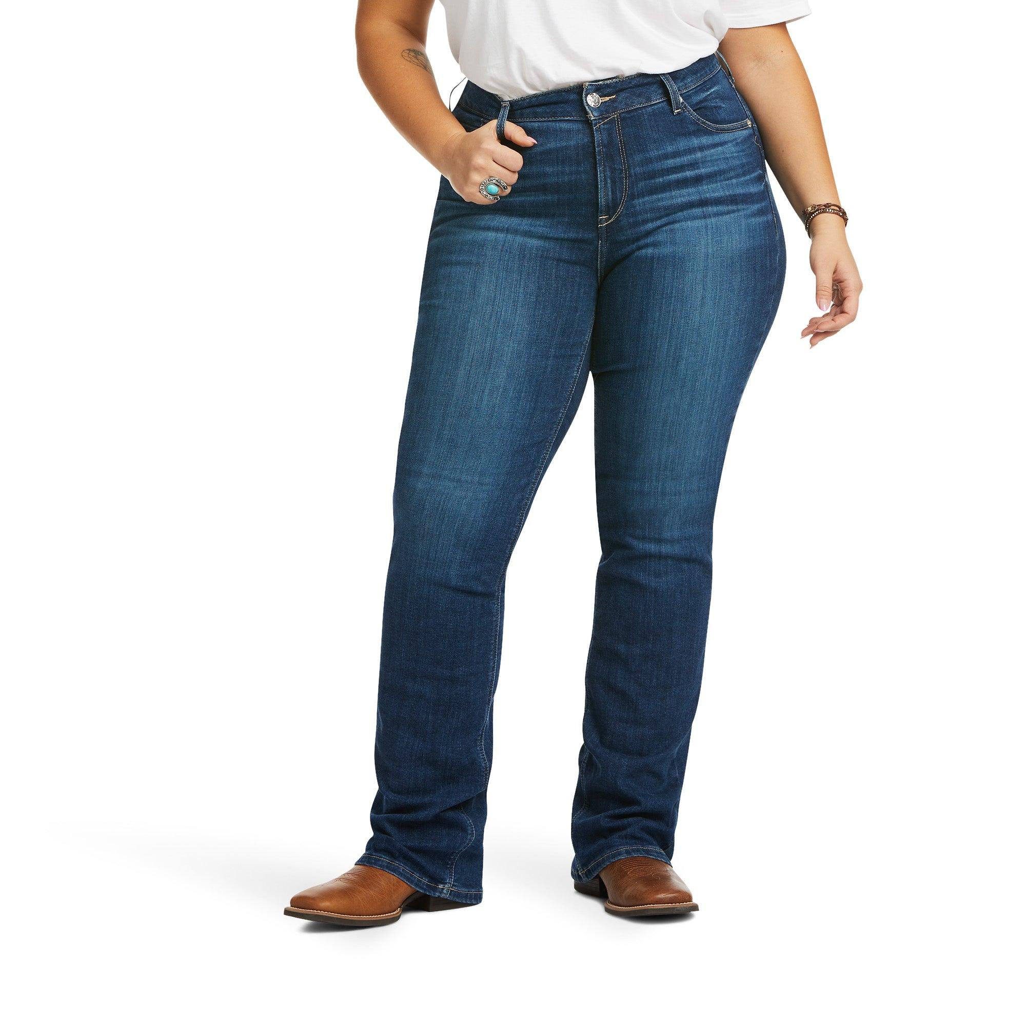 Product image 2 of 9 of Ariat Women's R.E.A.L. Perfect Rise Abby Straight Jeans - Mackenzie - Regular Leg