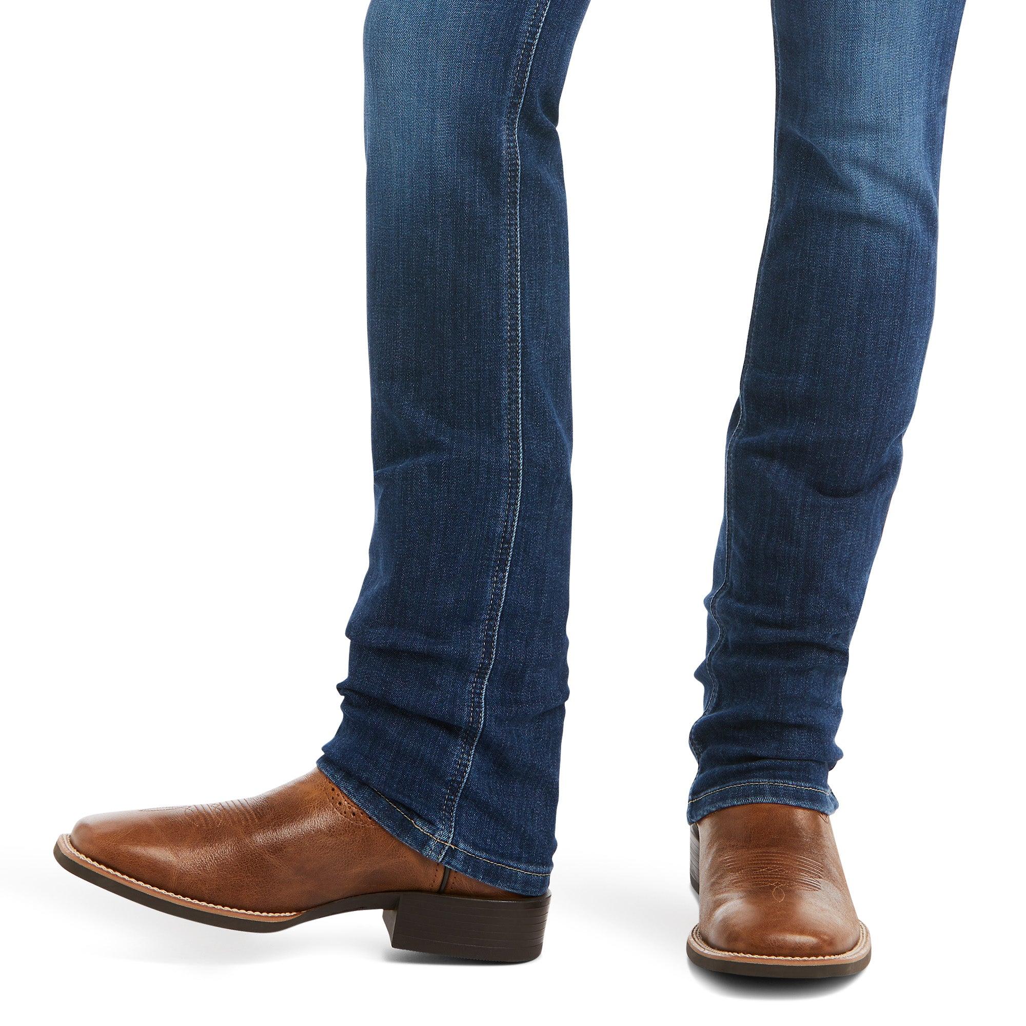 Product image 7 of 9 of Ariat Women's R.E.A.L. Perfect Rise Abby Straight Jeans - Mackenzie