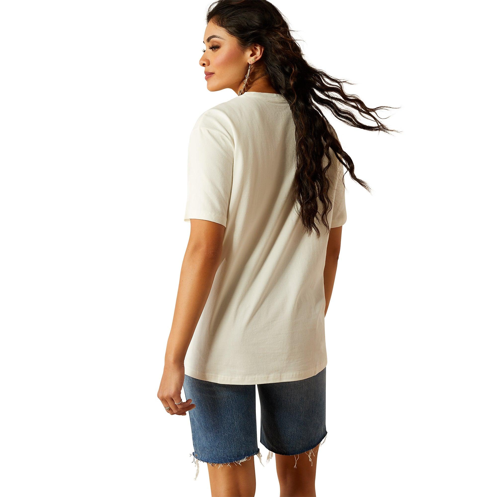 Product image 2 of 4 of Ariat Women's Rodeo T-Shirt - Cloud Dancer