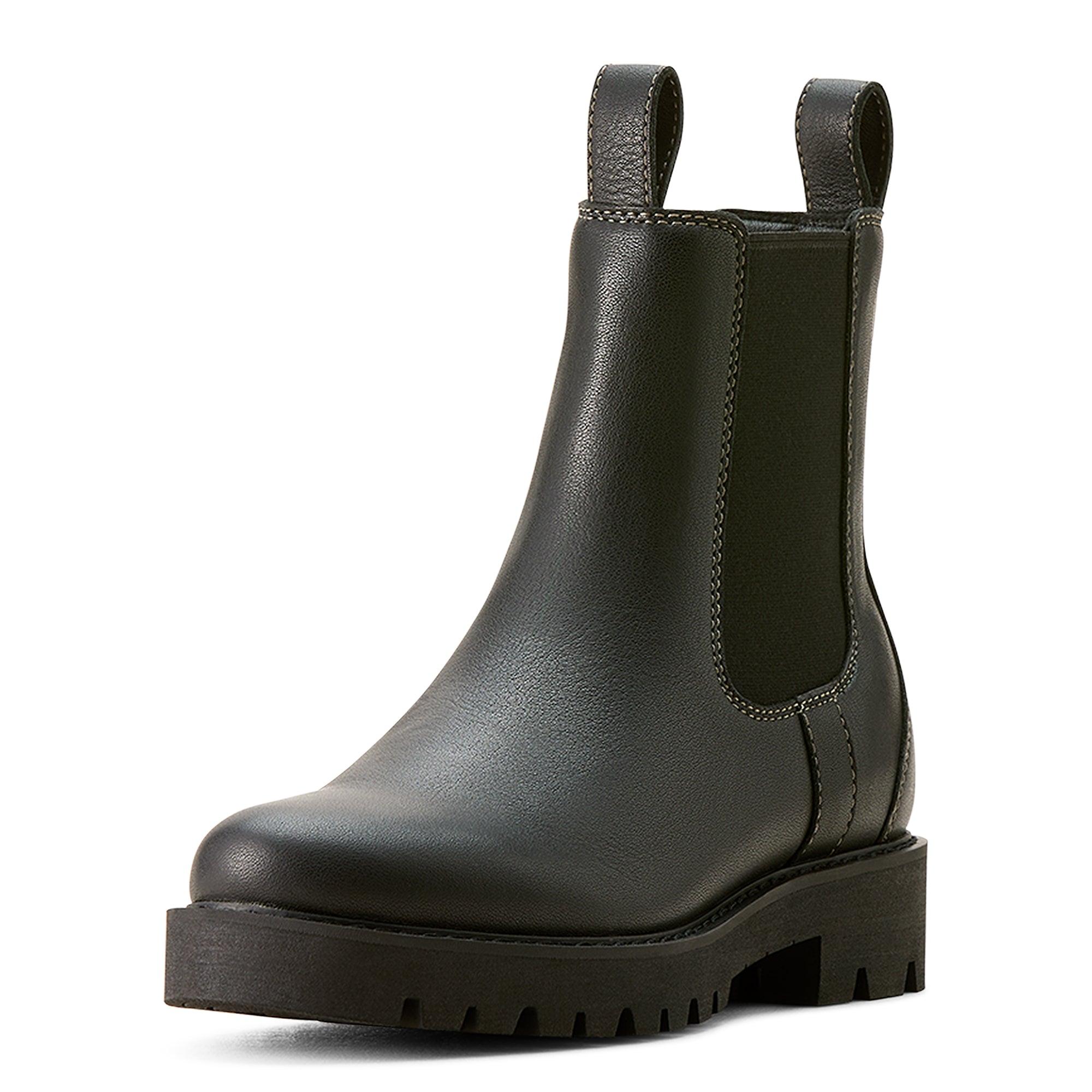 Product image 2 of 7 of Ariat Women's Wexford Lug Mid Waterproof Chelsea Boots - Jet Black