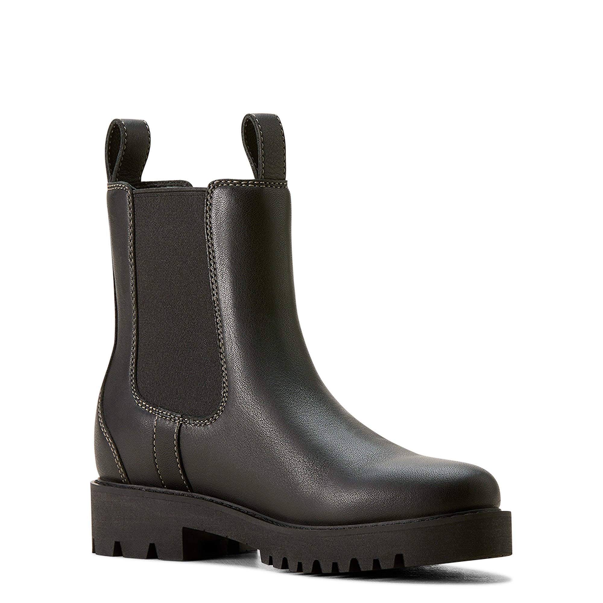 Product image 6 of 7 of Ariat Women's Wexford Lug Mid Waterproof Chelsea Boots - Jet Black