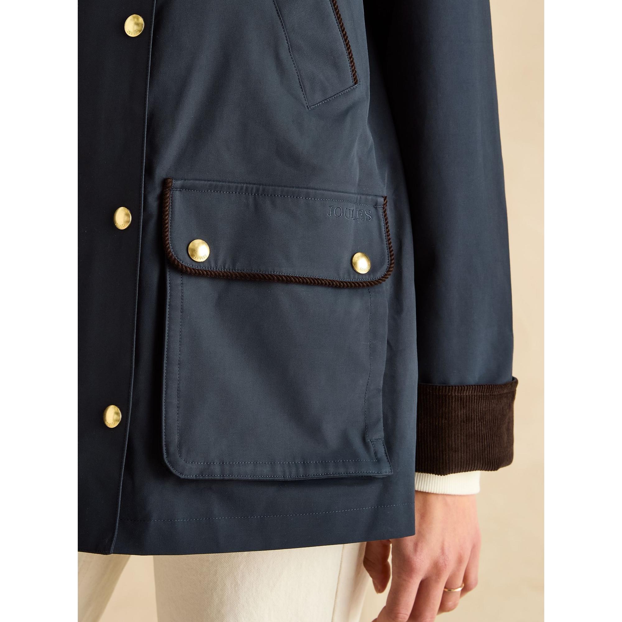 Product image 9 of 13 of Joules Women's Katherine Waterproof Heritage Coat - Navy