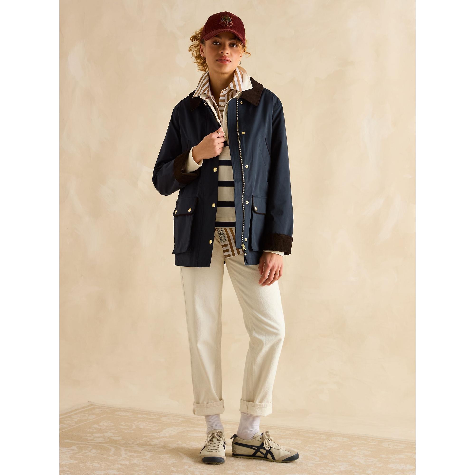 Product image 2 of 13 of Joules Women's Katherine Waterproof Heritage Coat - Navy