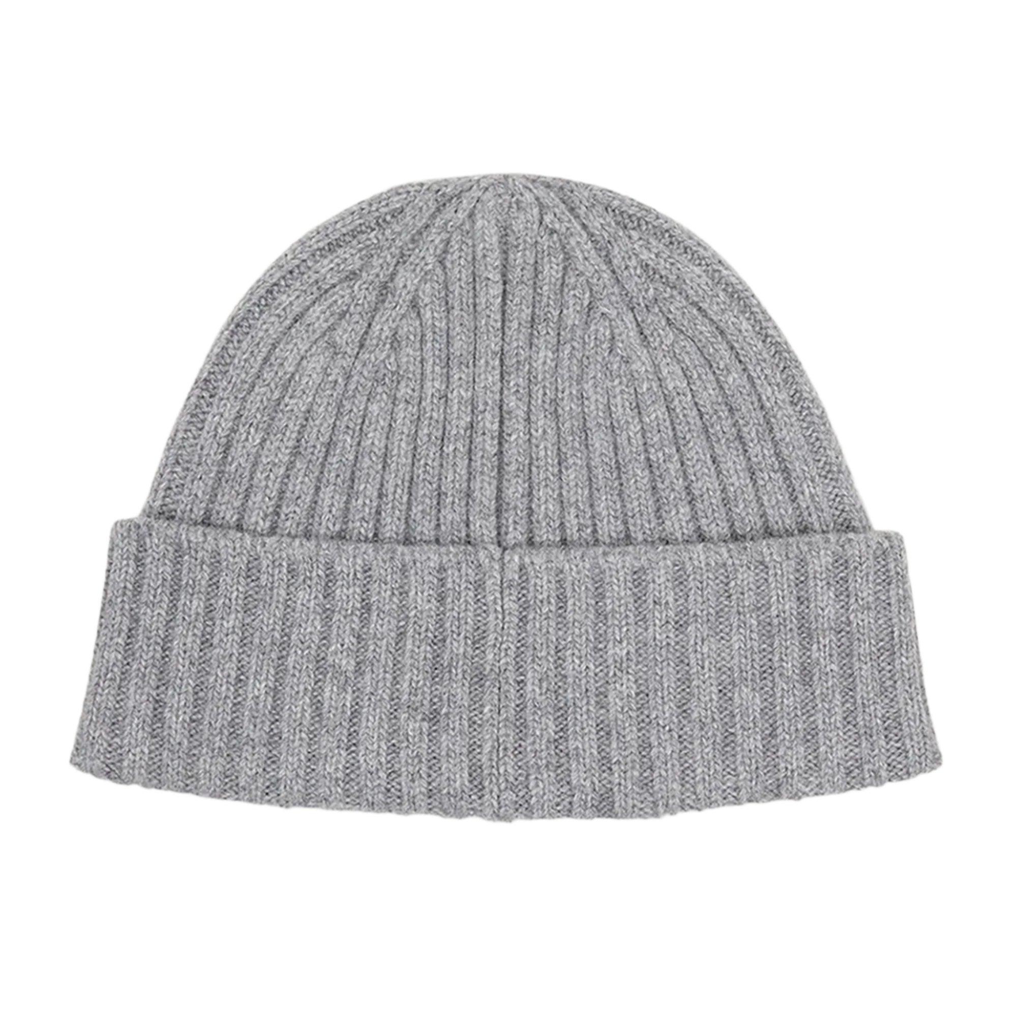 Product image 2 of 2 of Belstaff Men's Lambswool Watch Beanie Hat - Pale Grey Melange