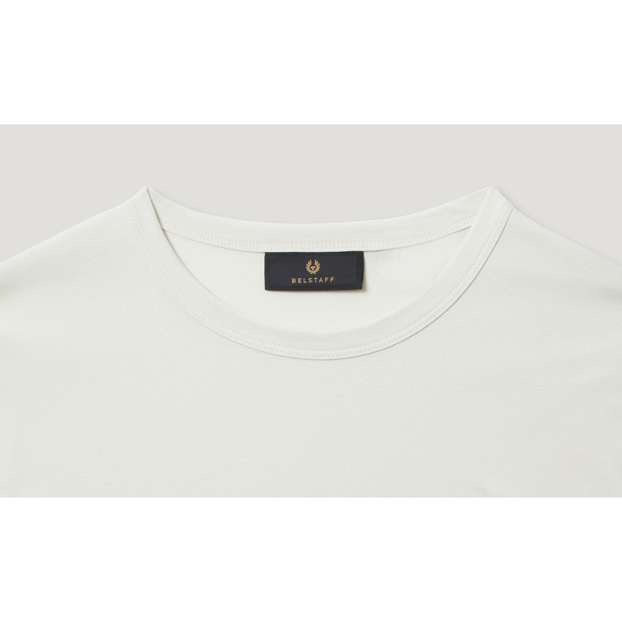 Product image 2 of 3 of Belstaff Men's Cotton Jersey Long Sleeved T-Shirt - Silver Birch