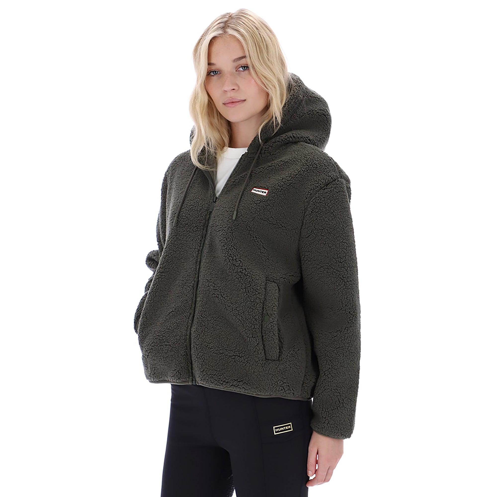 Product image 5 of 6 of Hunter Women's Bonelle Borg Fleece Hoodie Jacket - Kambaba